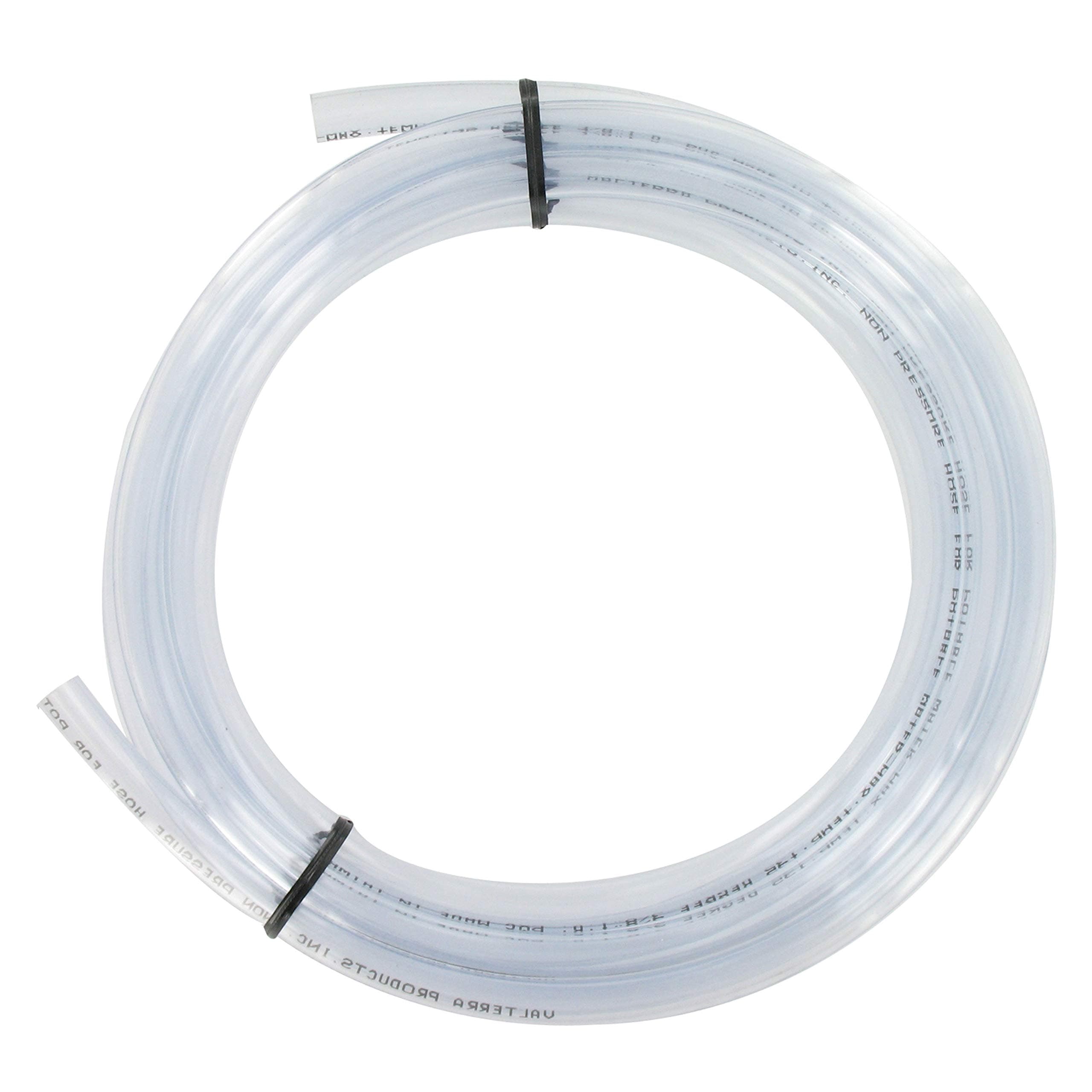 Valterra W01-1400PB Clear Vinyl Tubing - 3/8" I.D. x 10'