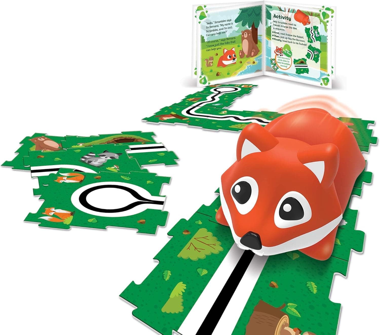 Learning Resources Coding Critters Go Pets Scrambles The Fox, Early Coding Toy, Ages 4+, Multi