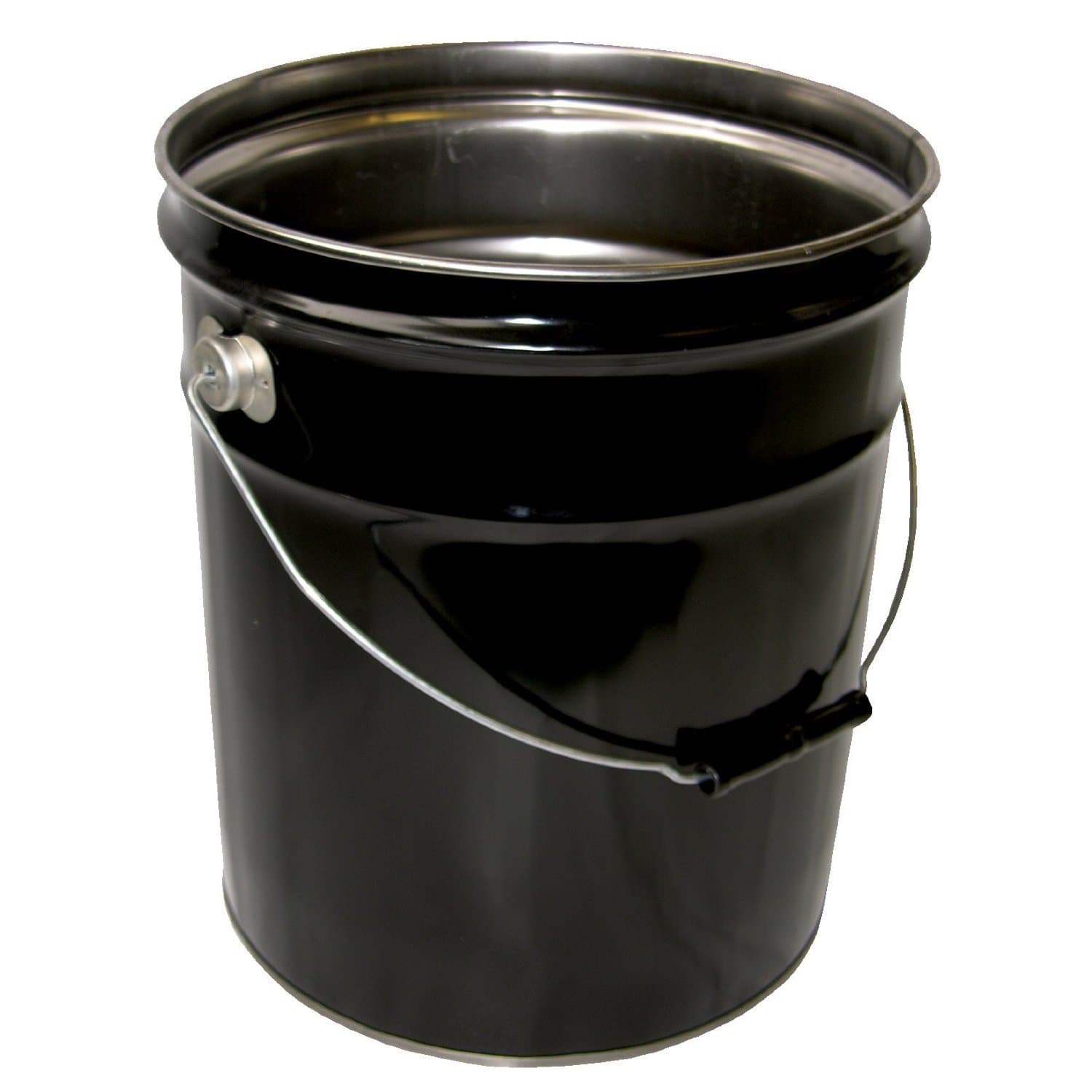 5 gallon Metal bucket with handle - UN markings embossed