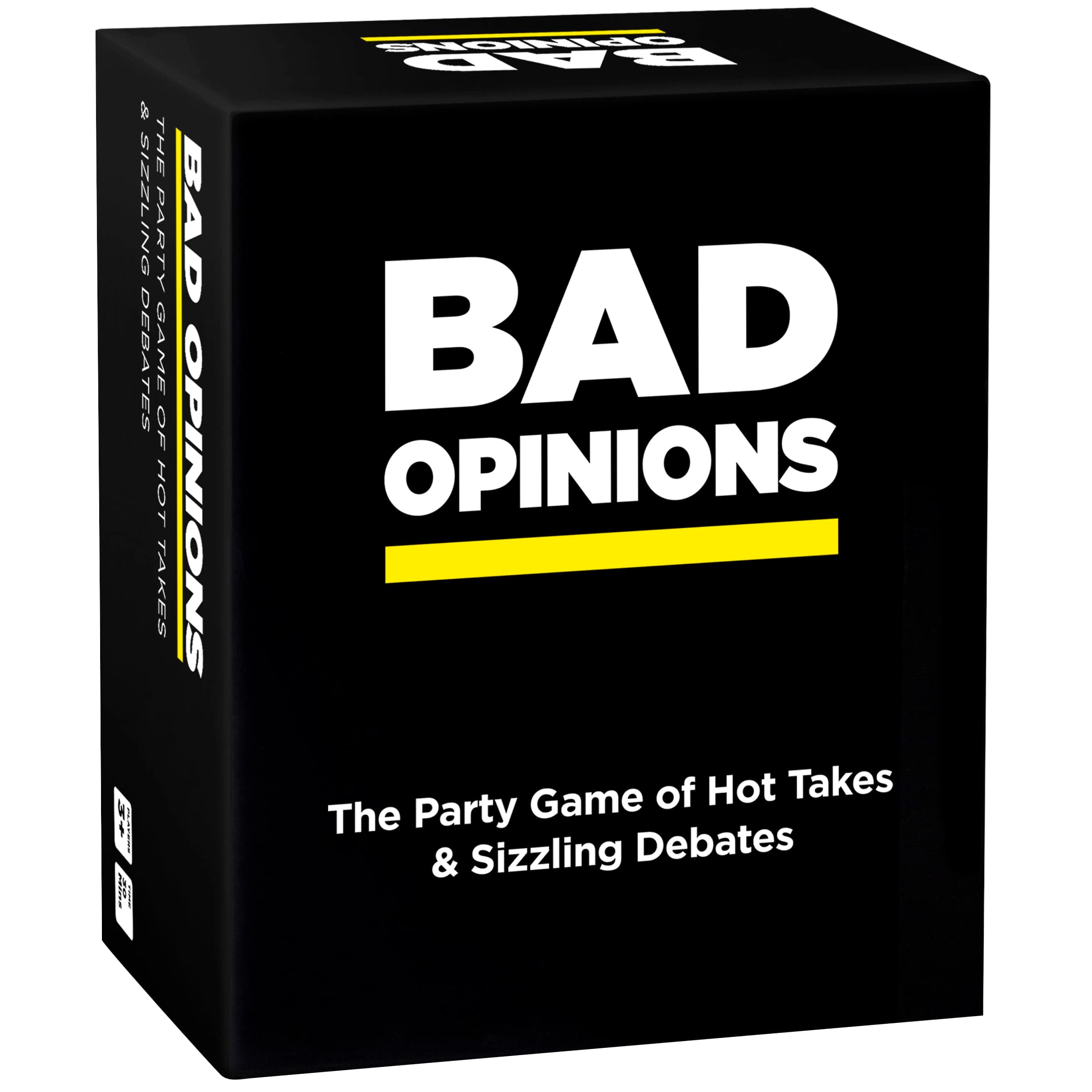 Party Game - The Hilarious Adult Card Game of Hot Takes & Sizzling Debates for White Elephant Parties, Stocking Stuffers and Board Games Night with Your Friends