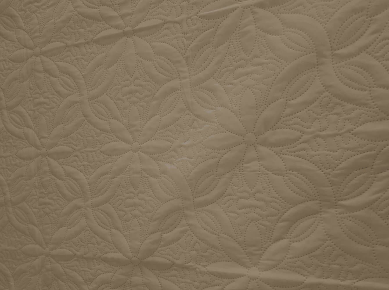 Regal Home Collections Pinsonic Quilt (Full/Queen) - Assorted Colors (Cafe)