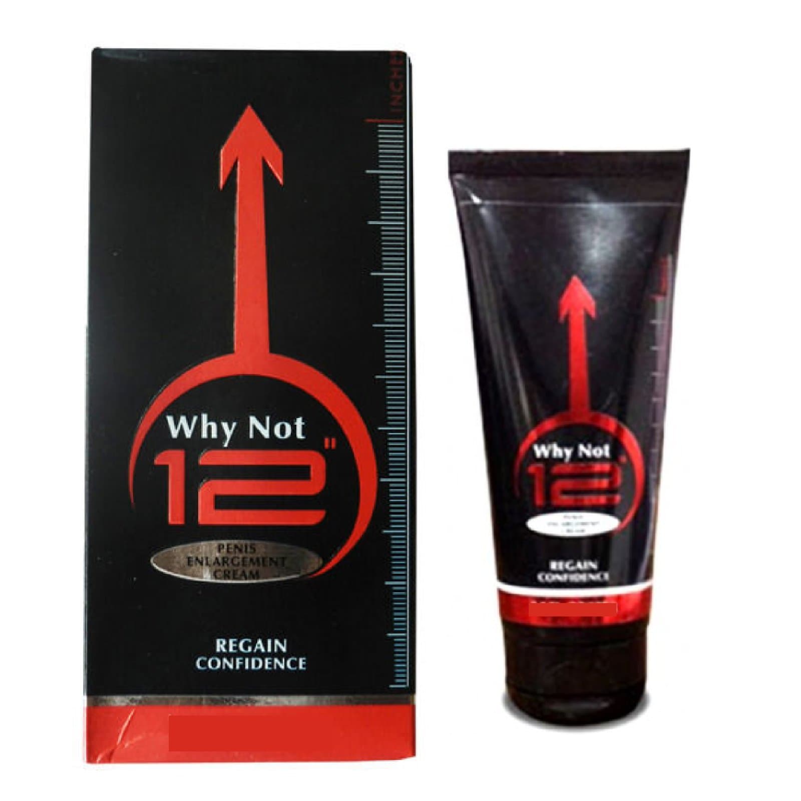 Why Not 12 Inches Intimate Massage Cream 100gm with Free Face Wash @vastzone