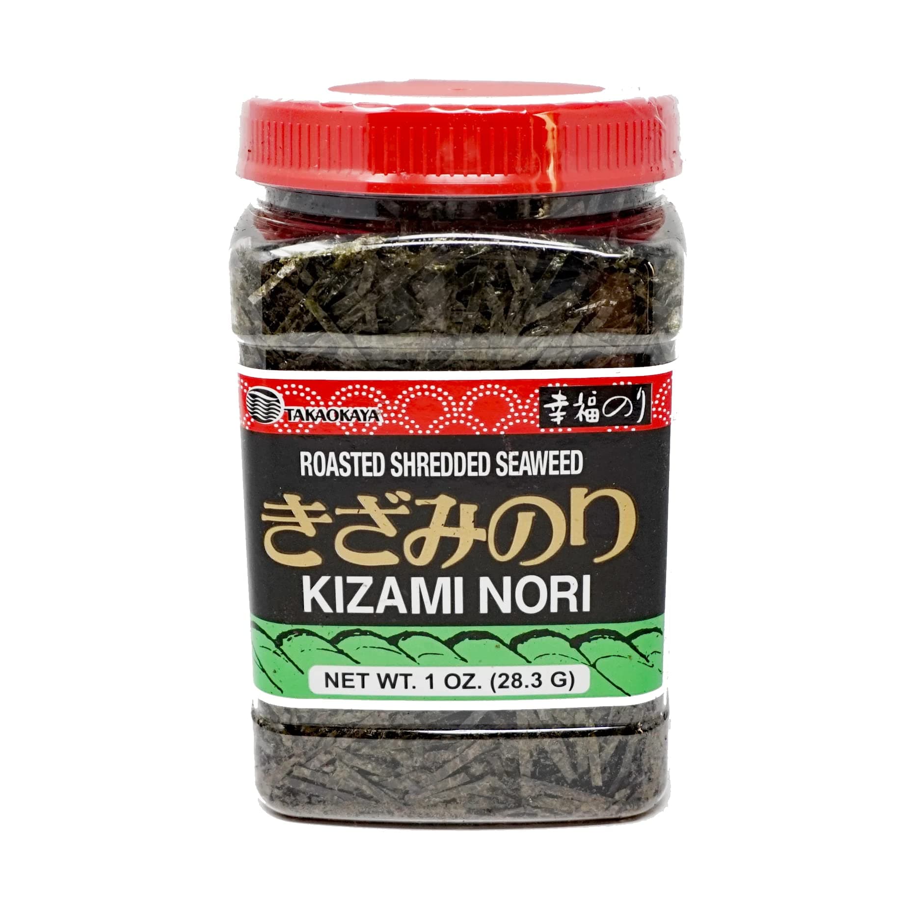 Takaokaya Kizami Nori (Dried Seaweed Sliced) - 1oz (Pack of 1)