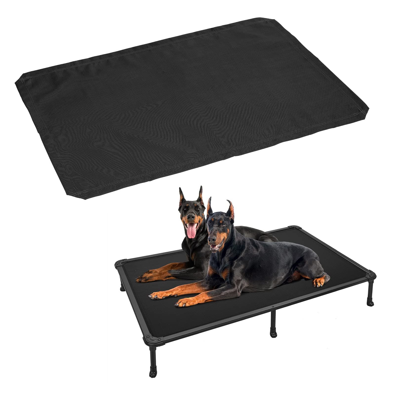 Veehoo Dog Bed Cover for CWC2002, CWC2003, CWC2203A, CWC2203B, Size XXL, Black