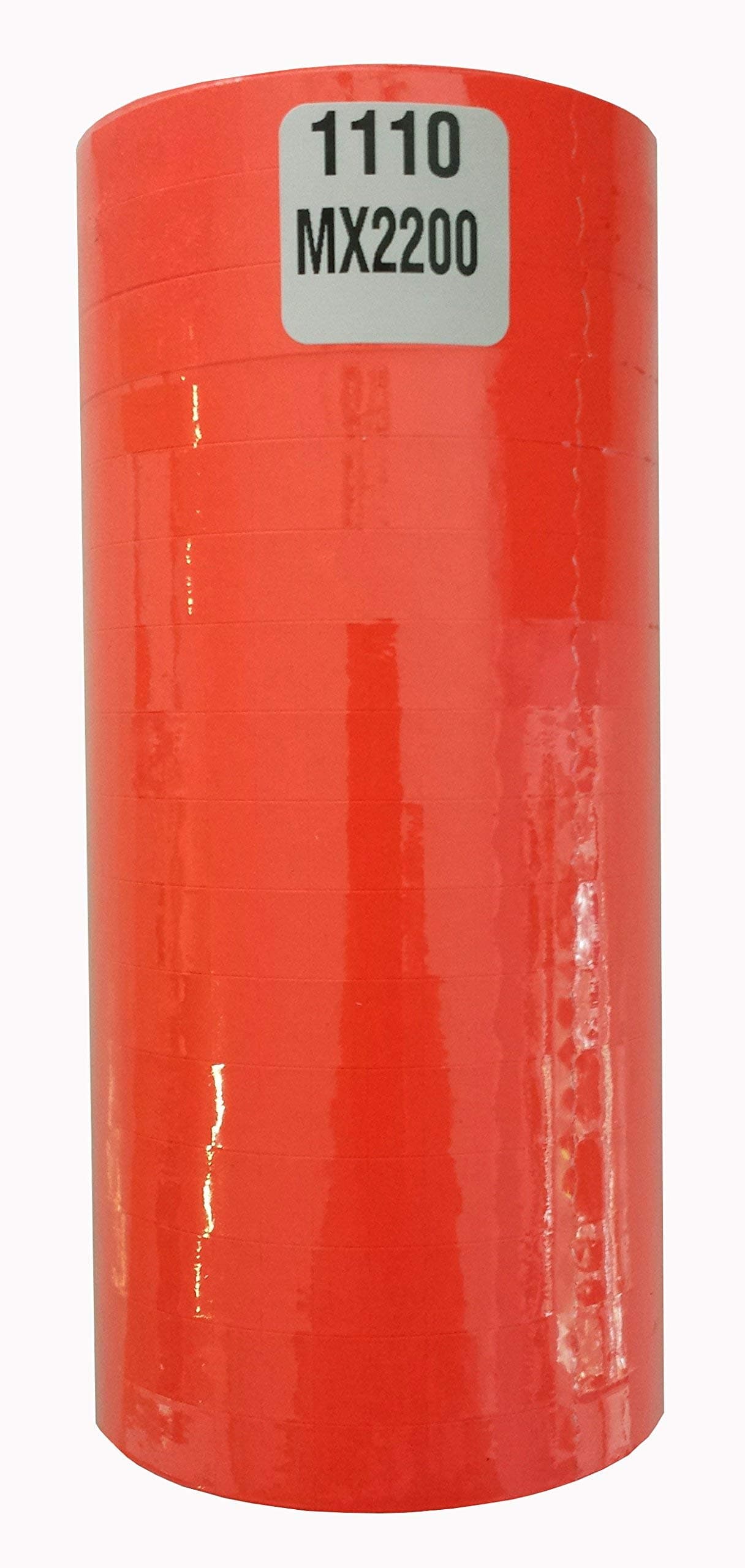 1110 Fluorescent Red Labels for Monarch 1110 or Motex MX-2200