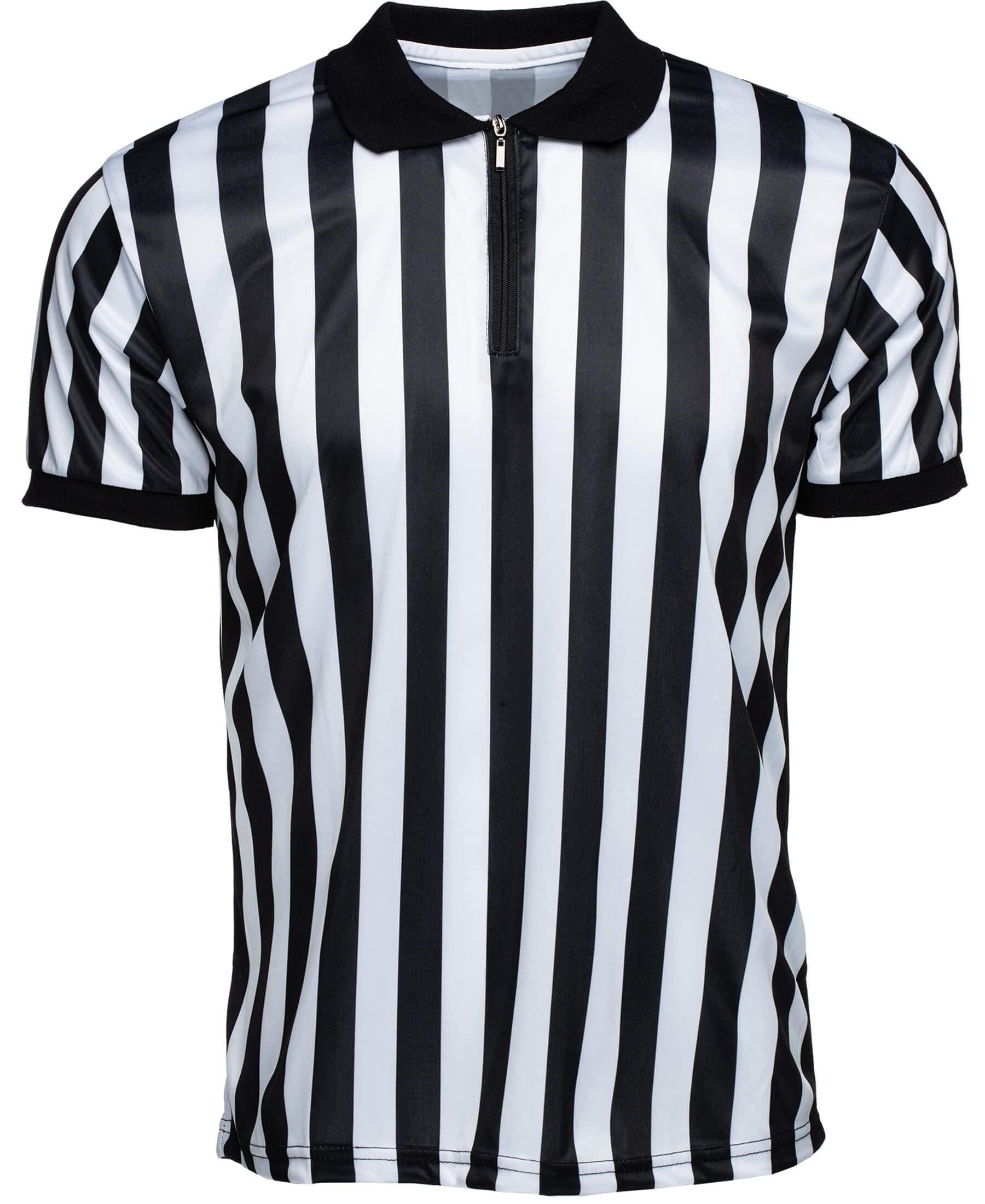 Murray Sporting Goods Men’s Referee Shirt Collared | Official Mens Ref Shirt Jersey Short Sleeve - Football Halloween Costume