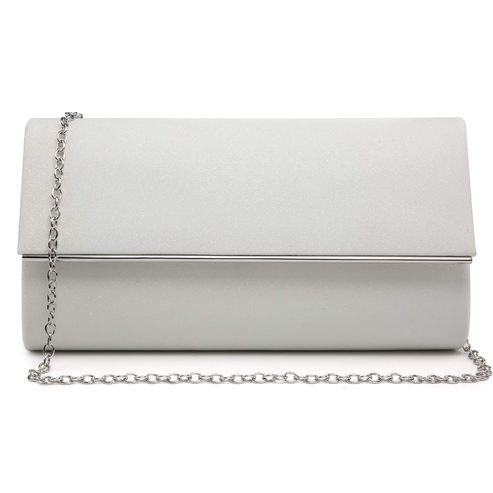 Women's Evening Bag Glitter Clutch Wedding Bridal Purse Sparkle Cocktail Party Prom Handbag