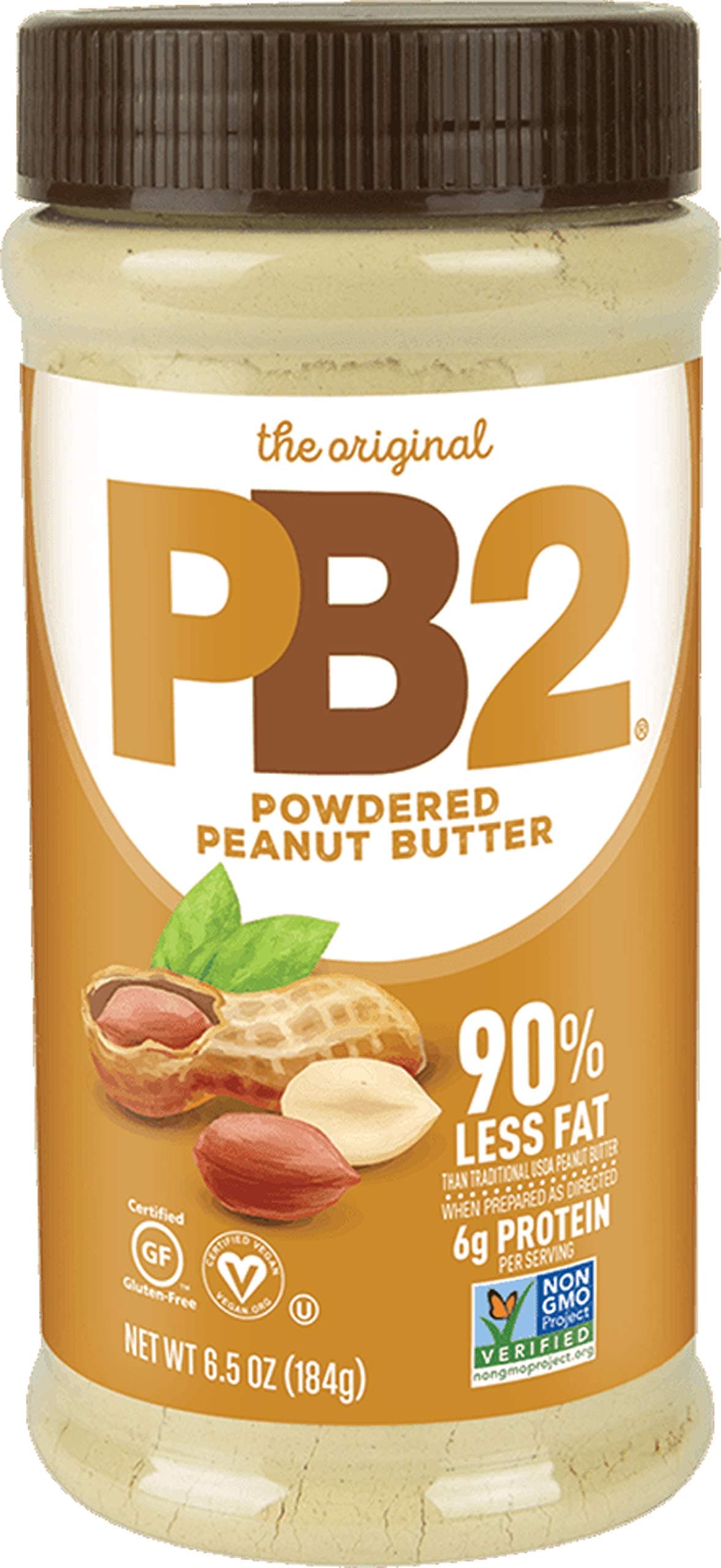Bell Plantation, Pb2, Powdered Peanut Butter, 6.5oz (184g)