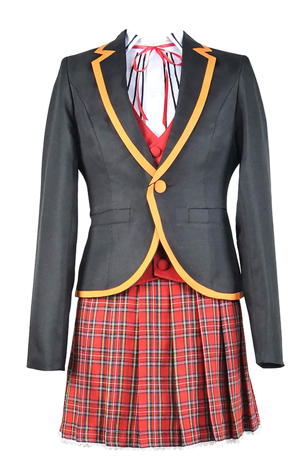 XOMO RWBY Cosplay Ruby Rose Weiss Schnee Yang Beacon Academy School Girl Uniform Costume