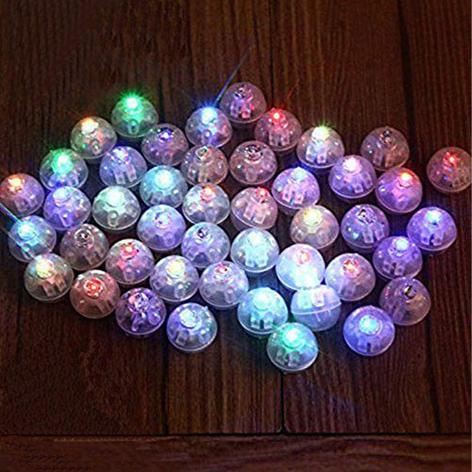 150Pcs/Lot 150 X Multicolor Round Led Flash Ball Lamp Balloon Light Long Standby Time for Paper Lantern Balloon Light Party Wedding Decoration