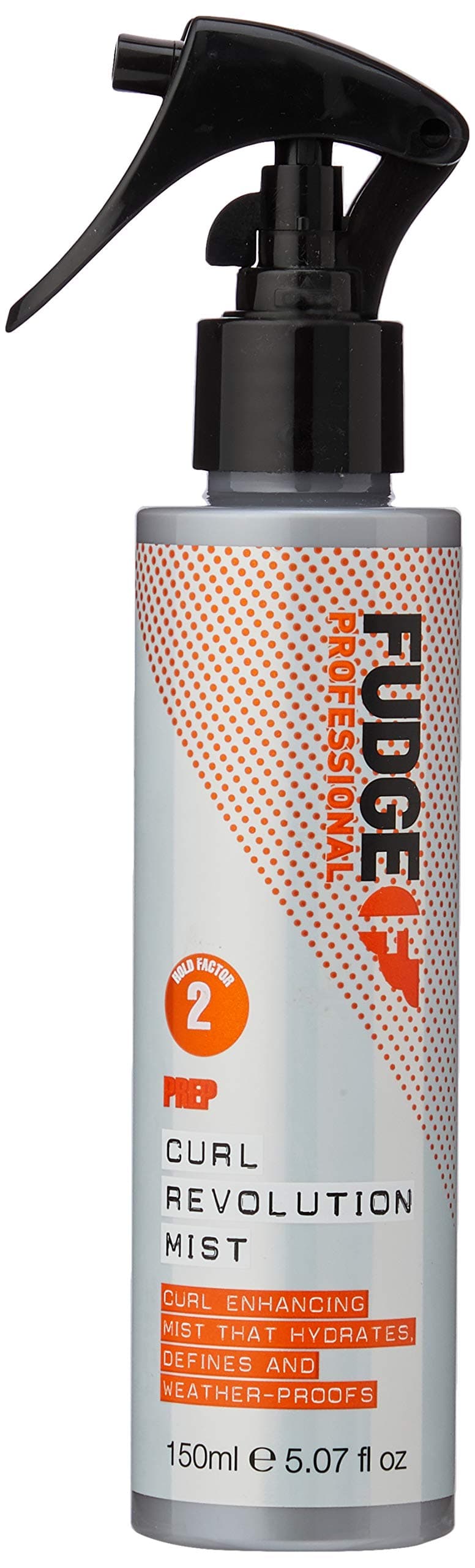 Fudge Professional Curl Revolution Mist, Curl Enhancing Styling Spray, No Stickiness, Hydrating, Natural Volume, Definition and Shine, 150 ml