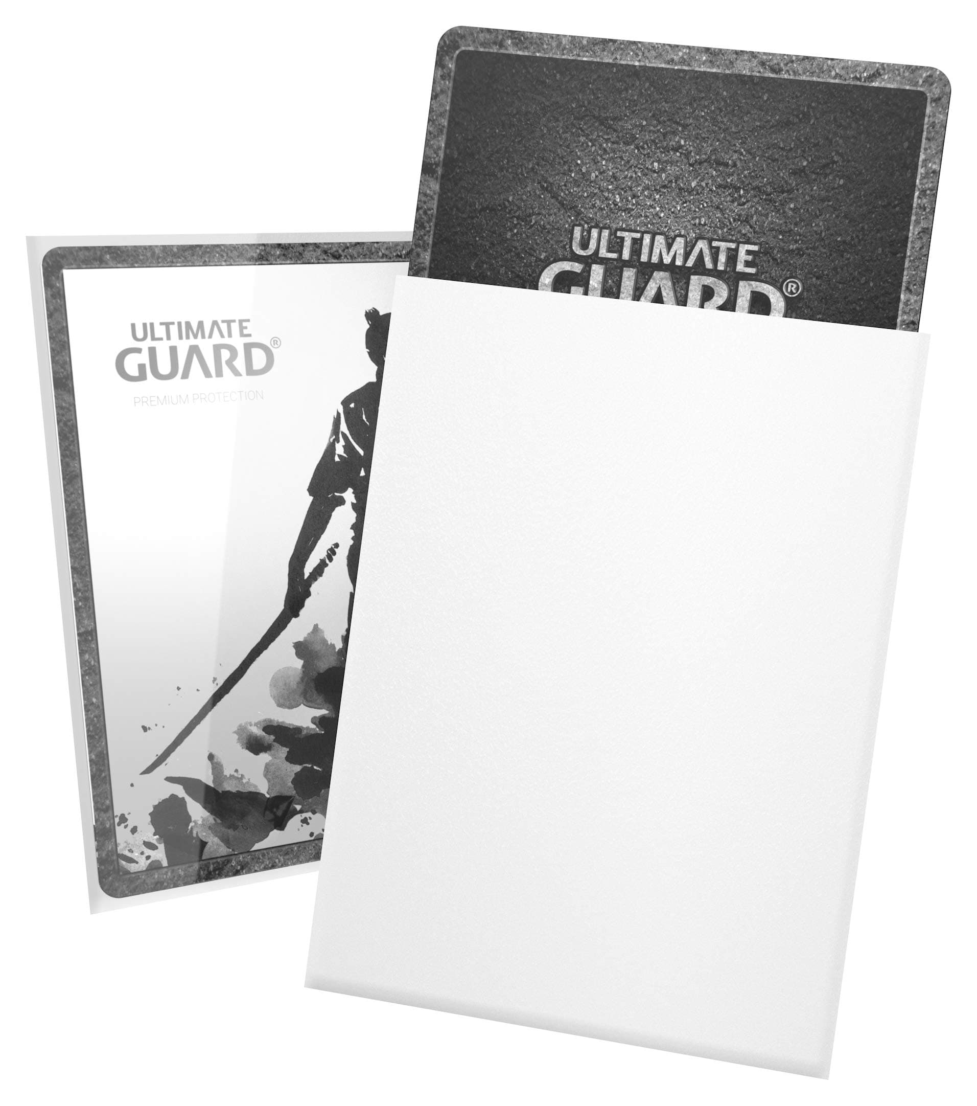 Ultimate Guard UGD010111 Katana Sleeves - White (100) [Standard Size, 66 x 91mm]