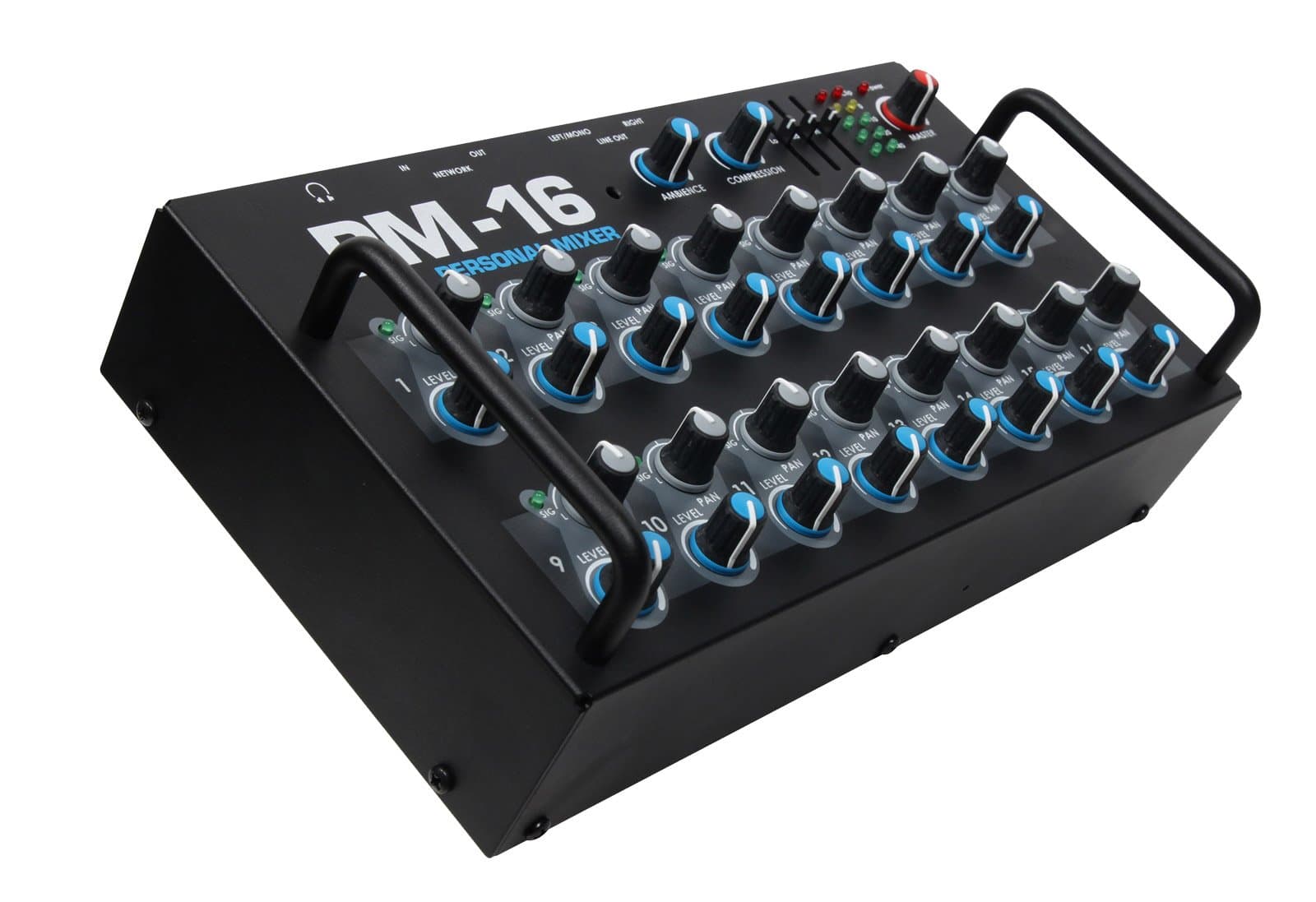 Elite Core PM-16 16-Channel Personal Monitor Mixer
