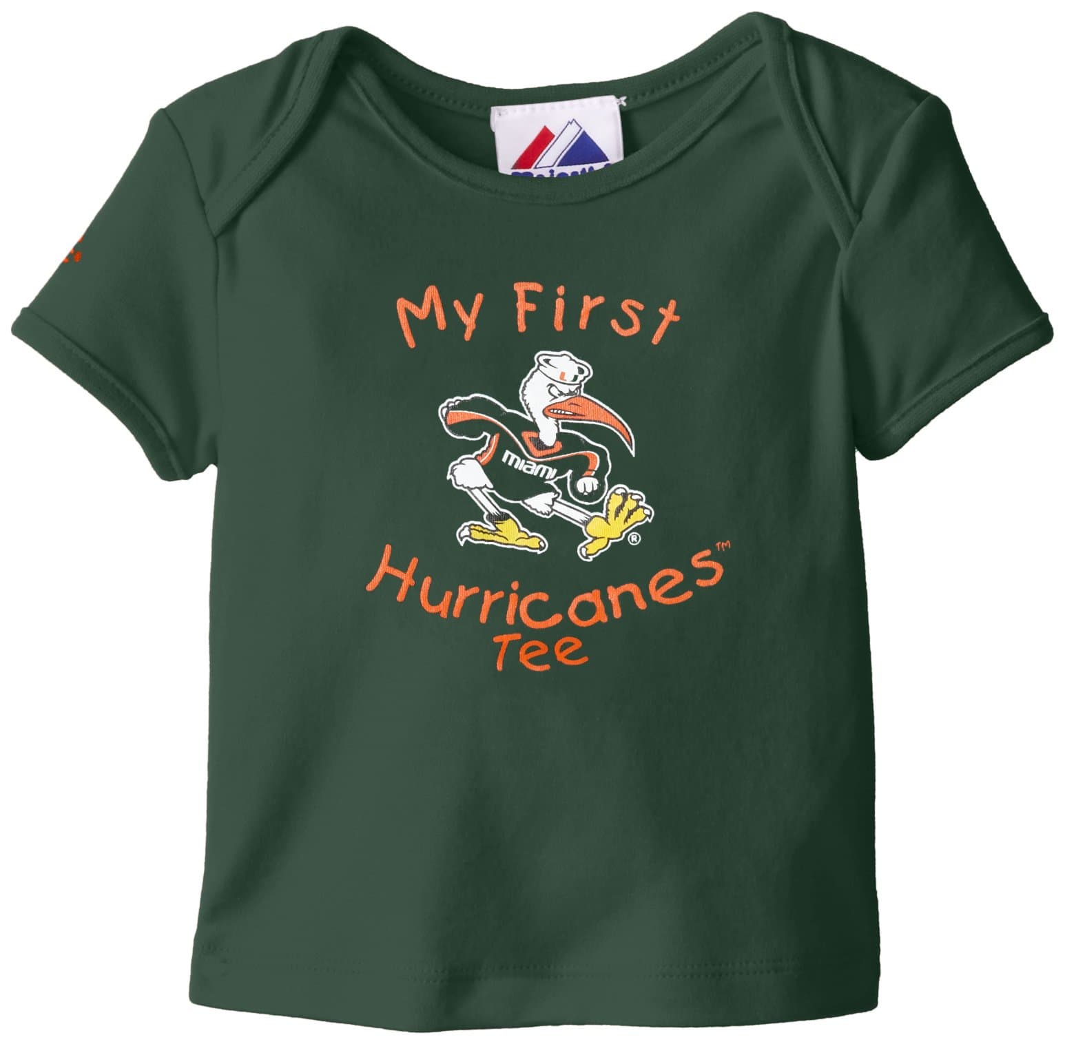 NCAA Miami Hurricanes My First Tee Newborn Boys'