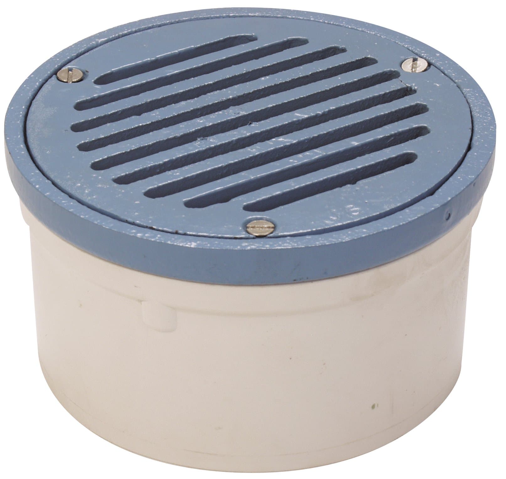 Zurn FD2220-PV2 Medium-Duty Floor Drain, PVC Body, 2" PVC Hub Connection