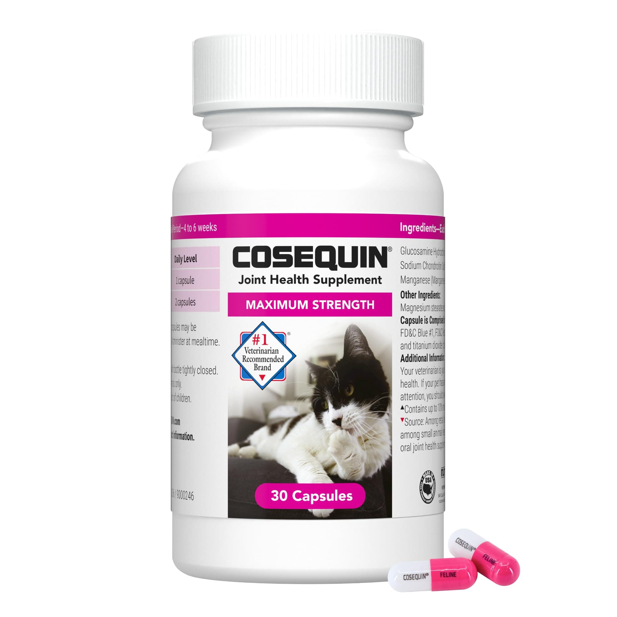 Nutramax Cosequin Sprinkle猫用カプセル 30 Count CQFEL30