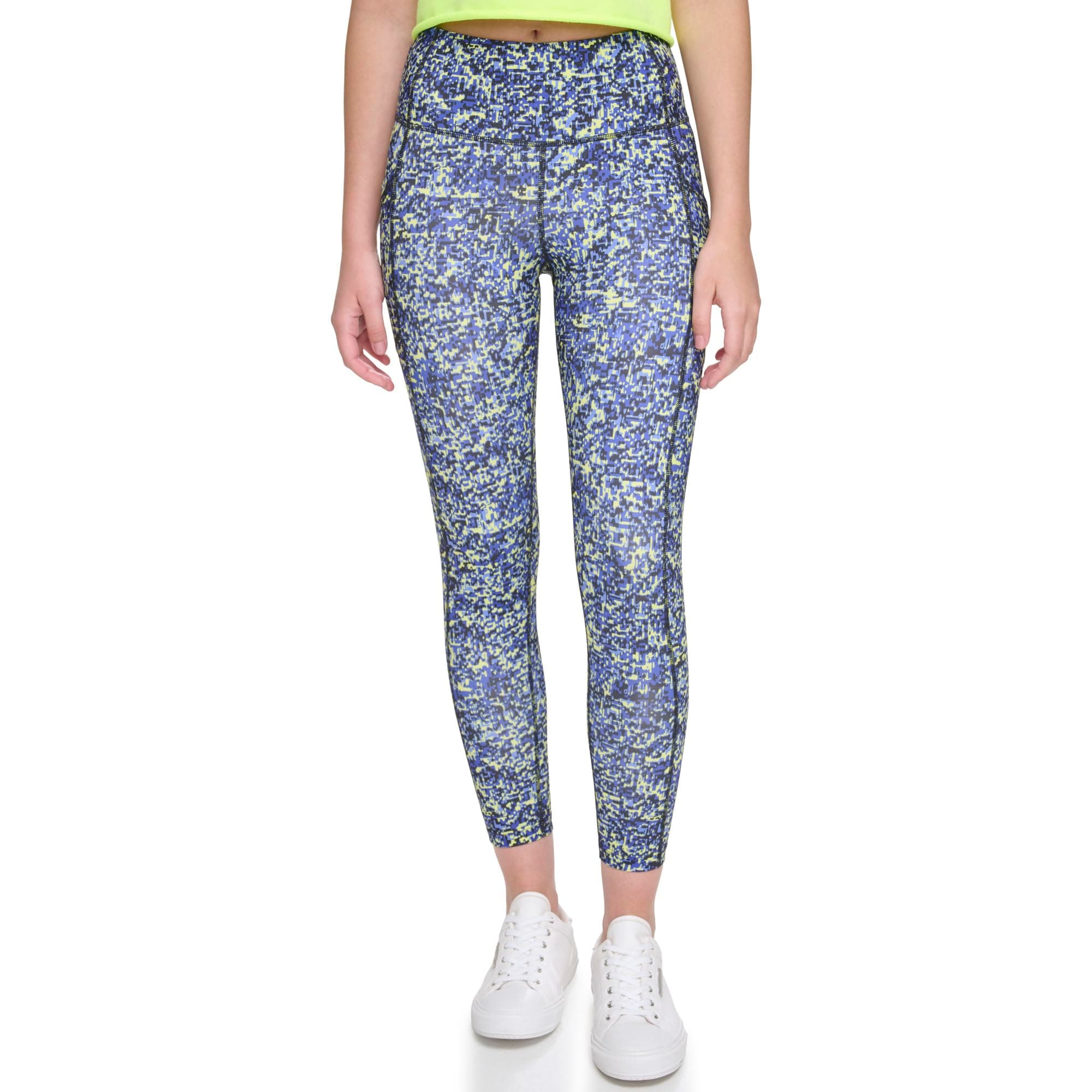 Calvin Klein Womens Printed High Waisted Leggings