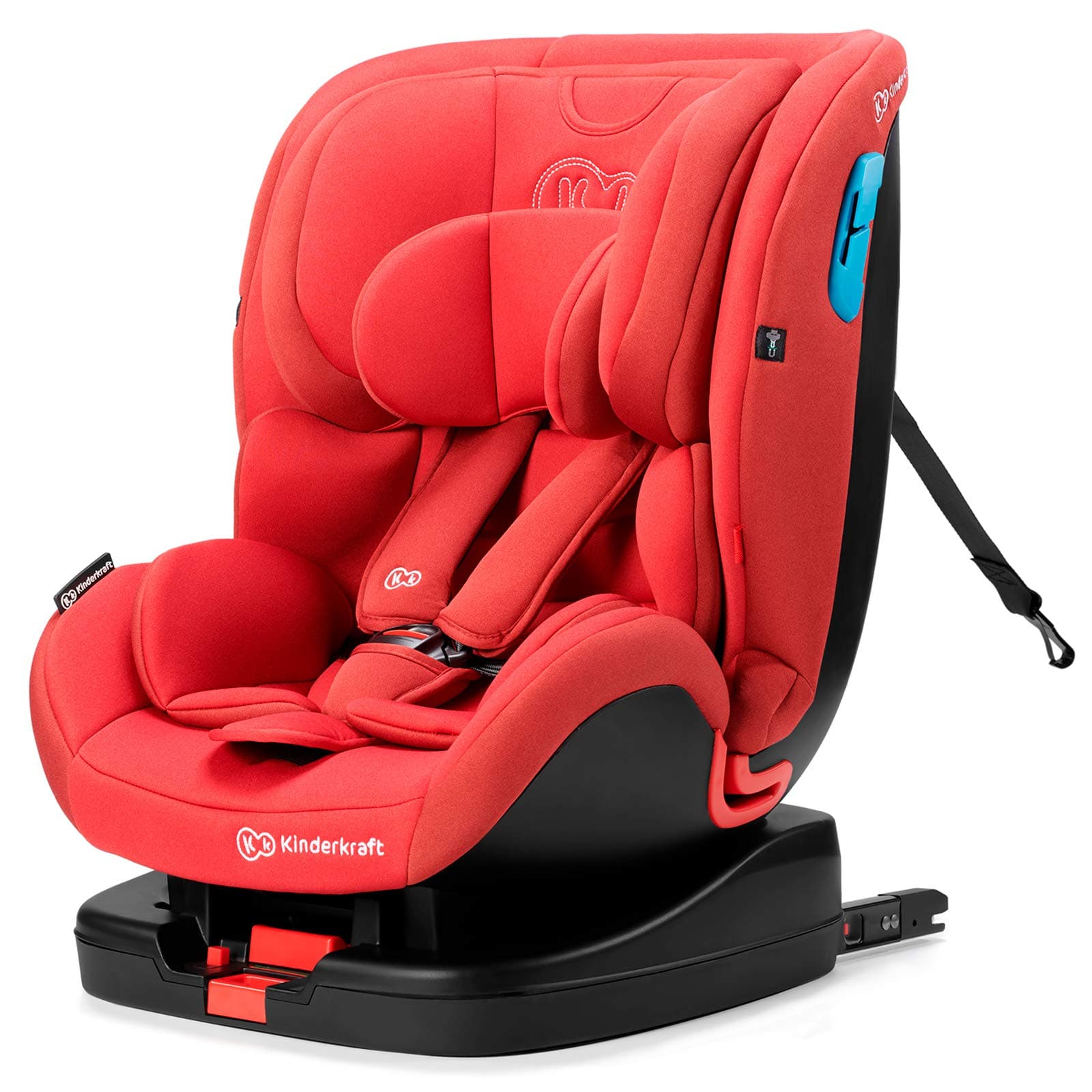 Kinderkraft Car Seat Vado With Isofix System Red