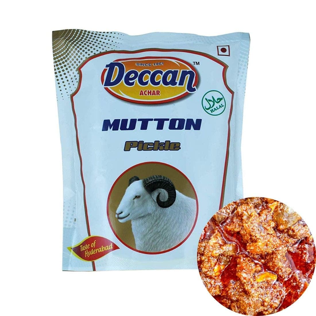 Deccan ACHAR Mutton Pickle| Boneless Gosht achar - 500g