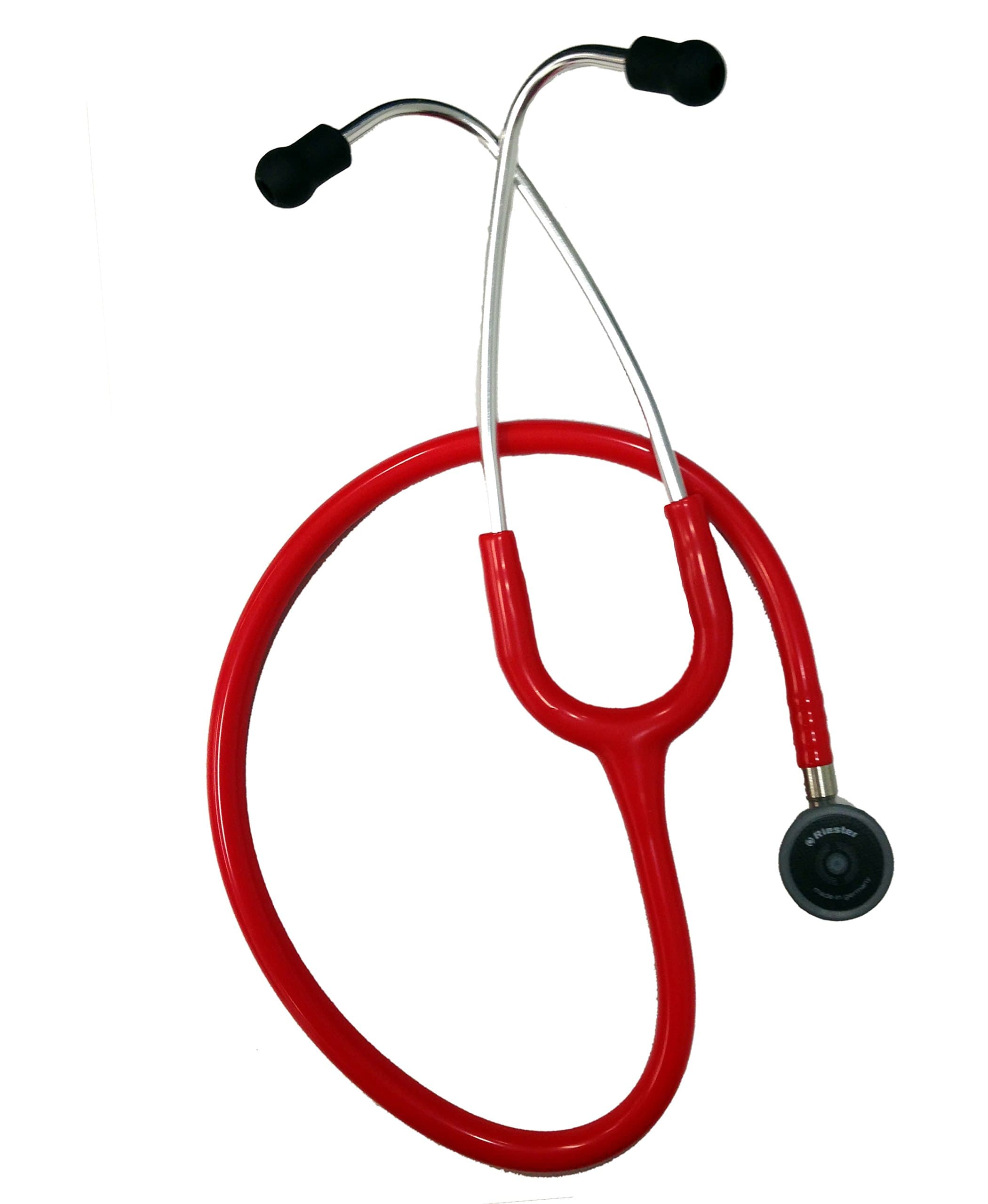 Riester 4220-04 Stethoscope duplex 2.0 baby, red, stainless steel