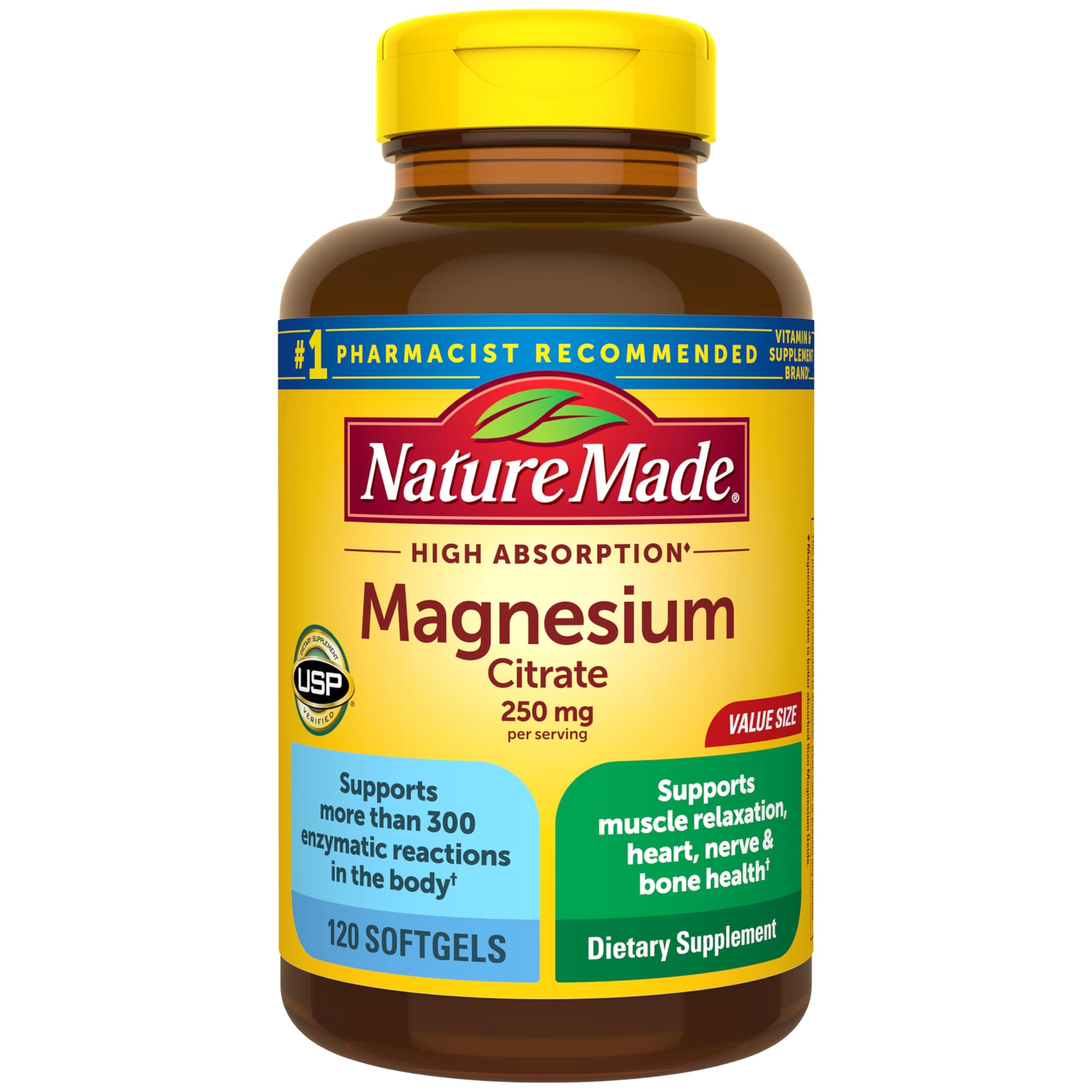 Magnesium Citrate 125 mg 120 Softgels