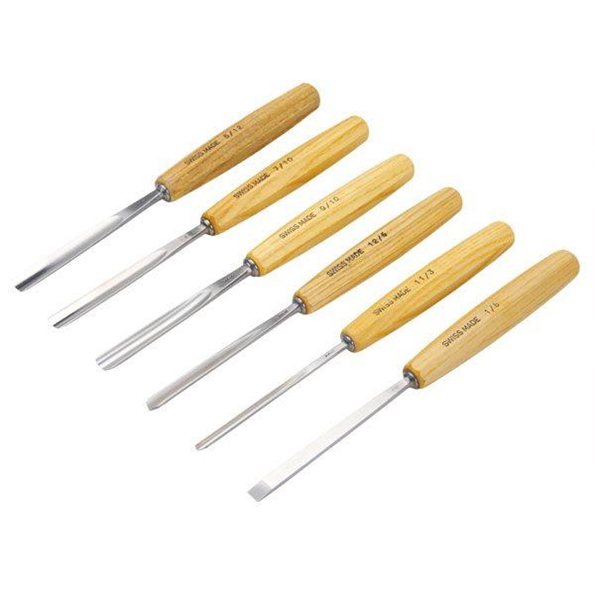 PFEIL "Swiss Made" Carving Tools, PFEIL Professional, Set of 6 Tools