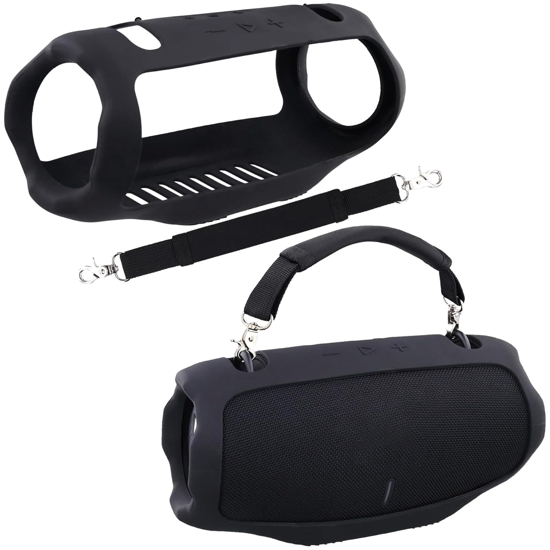 co2CREA Carry Case Silicone Case Compatible with JBL Xtreme 4 Portable Bluetooth Speaker, Portable Ultralight Silicone Protective Case with Speaker Handle (Speaker Not Included)