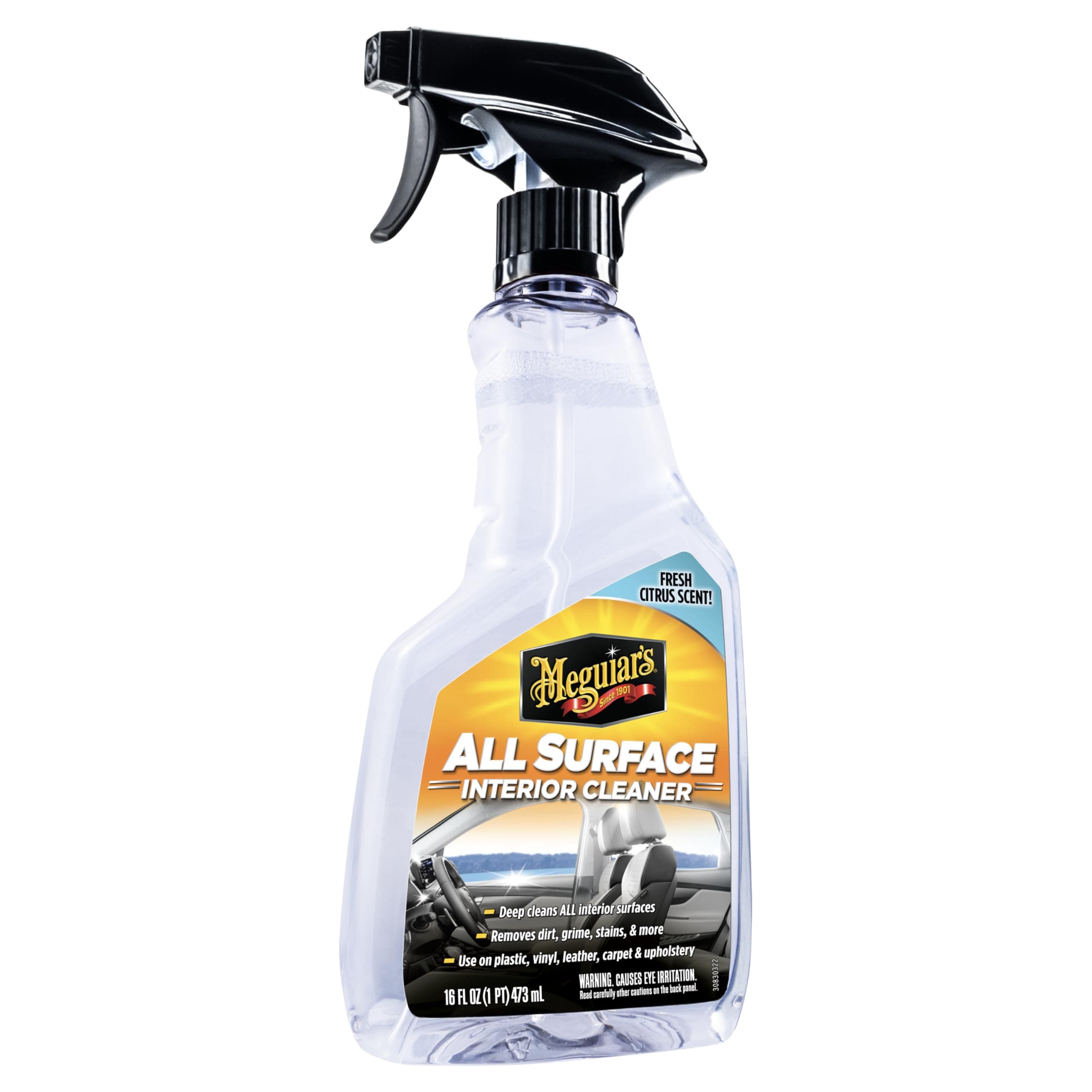 All Surface Interior Cleaner - All Purpose Interior Cleaner Quickly and Safely Cleans All Your Surfaces and Leaves Behind a Pleasant Scent, 16oz