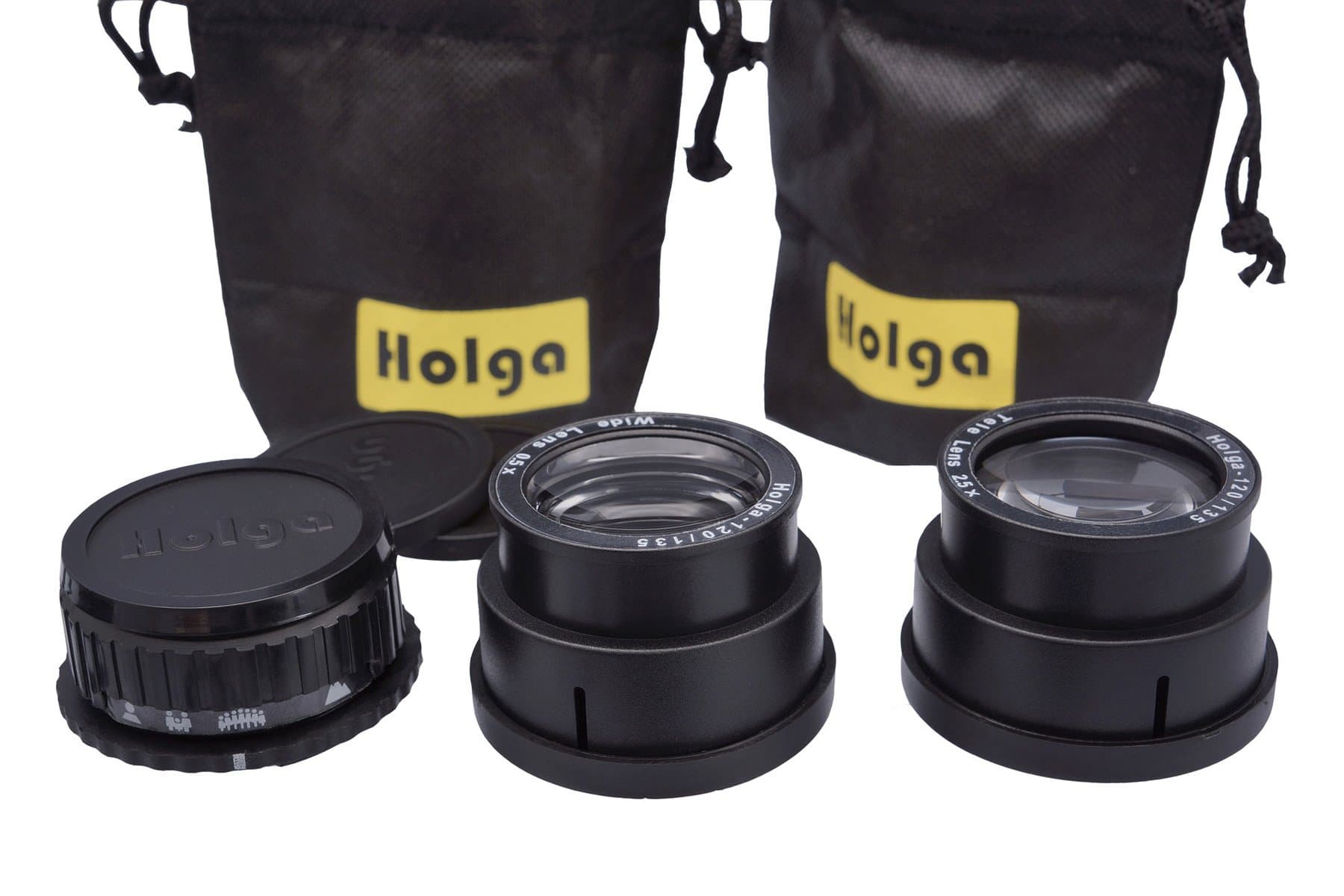 Holga Lens for Sony Alpha DSLR A900 A850 A580 A560 A550 A500 A450 A390 A380 A350 A330 A290 A230 + Wide Angle + Tele Converters