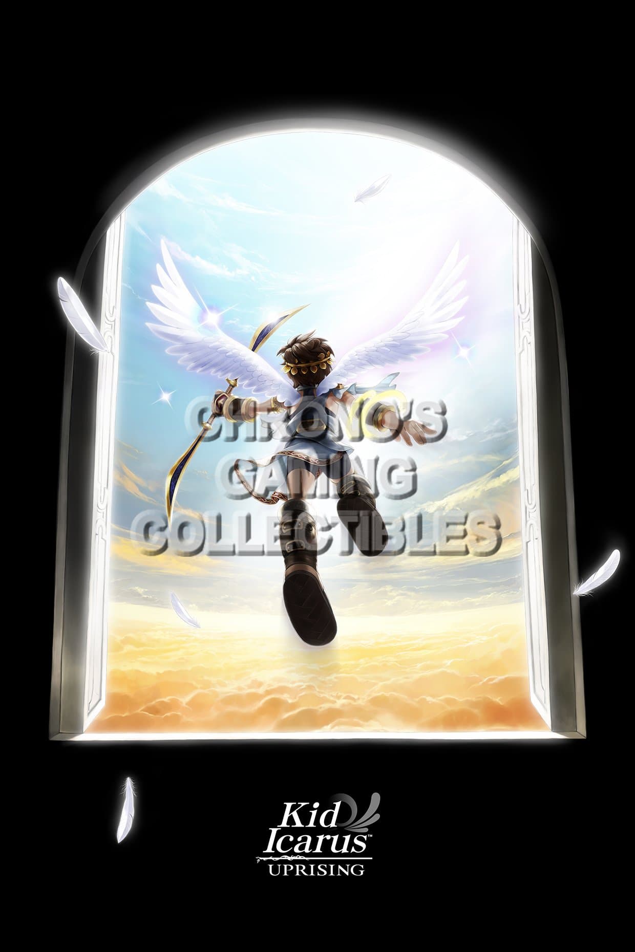 CGC Huge Poster GLOSSY FINISH - Kid Icarus Uprising - Nintendo 3DS - KID003 (24" x 36" (61cm x 91.5cm))