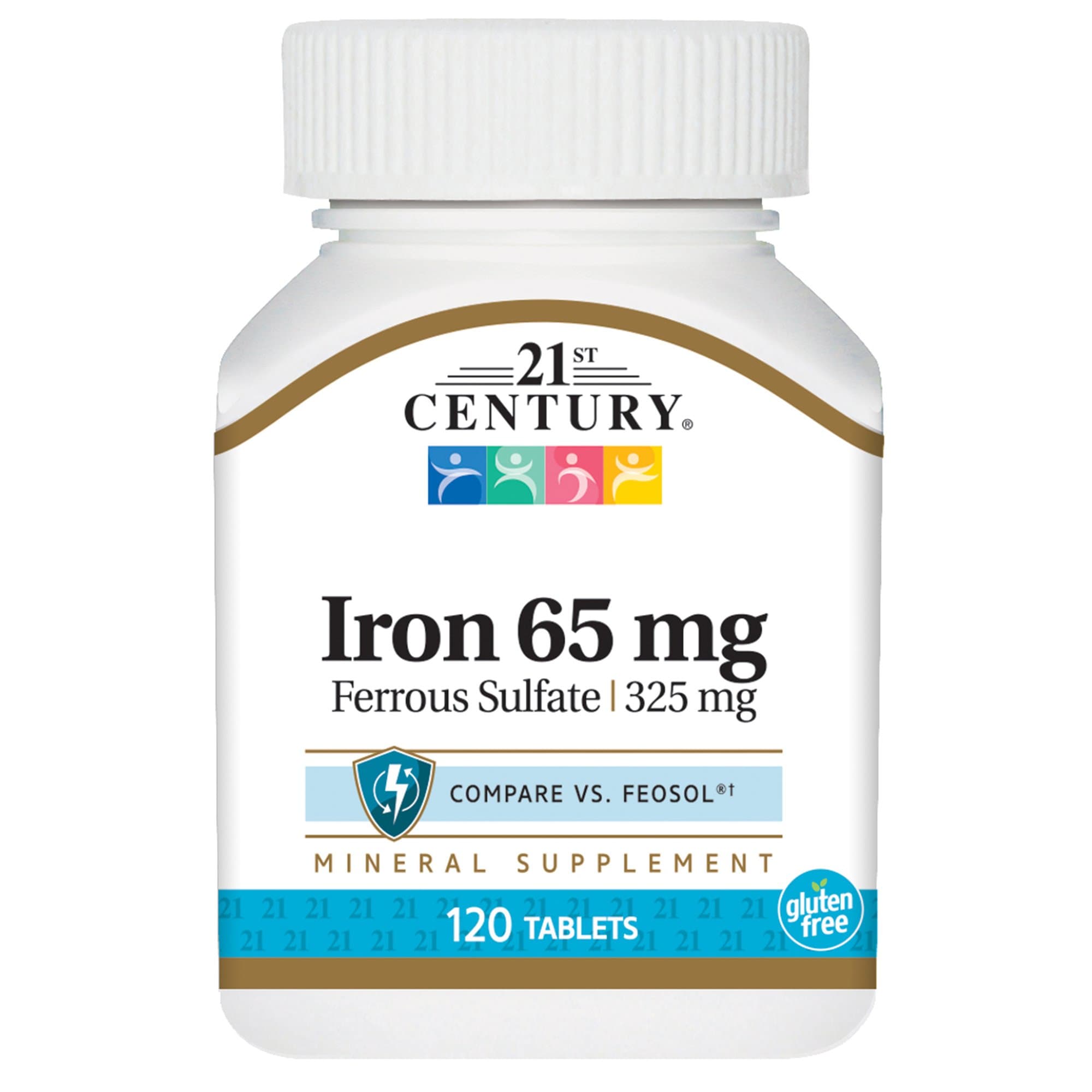 21st Century Health Care, Iron 65 mg, 100 Tablets by 21st Century Health Care