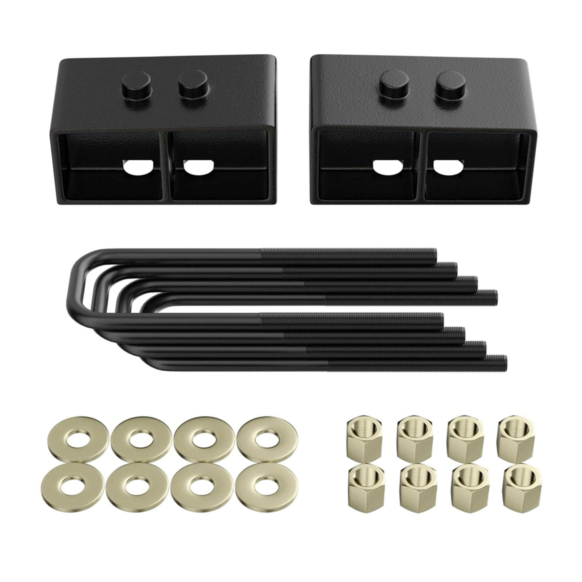 FLYCLE 3" Rear Leveling Lift Blocks for f150, 3 Inch Rear Leveling Lift Kit Compatible with 2004-2020 F150 2WD 4WD