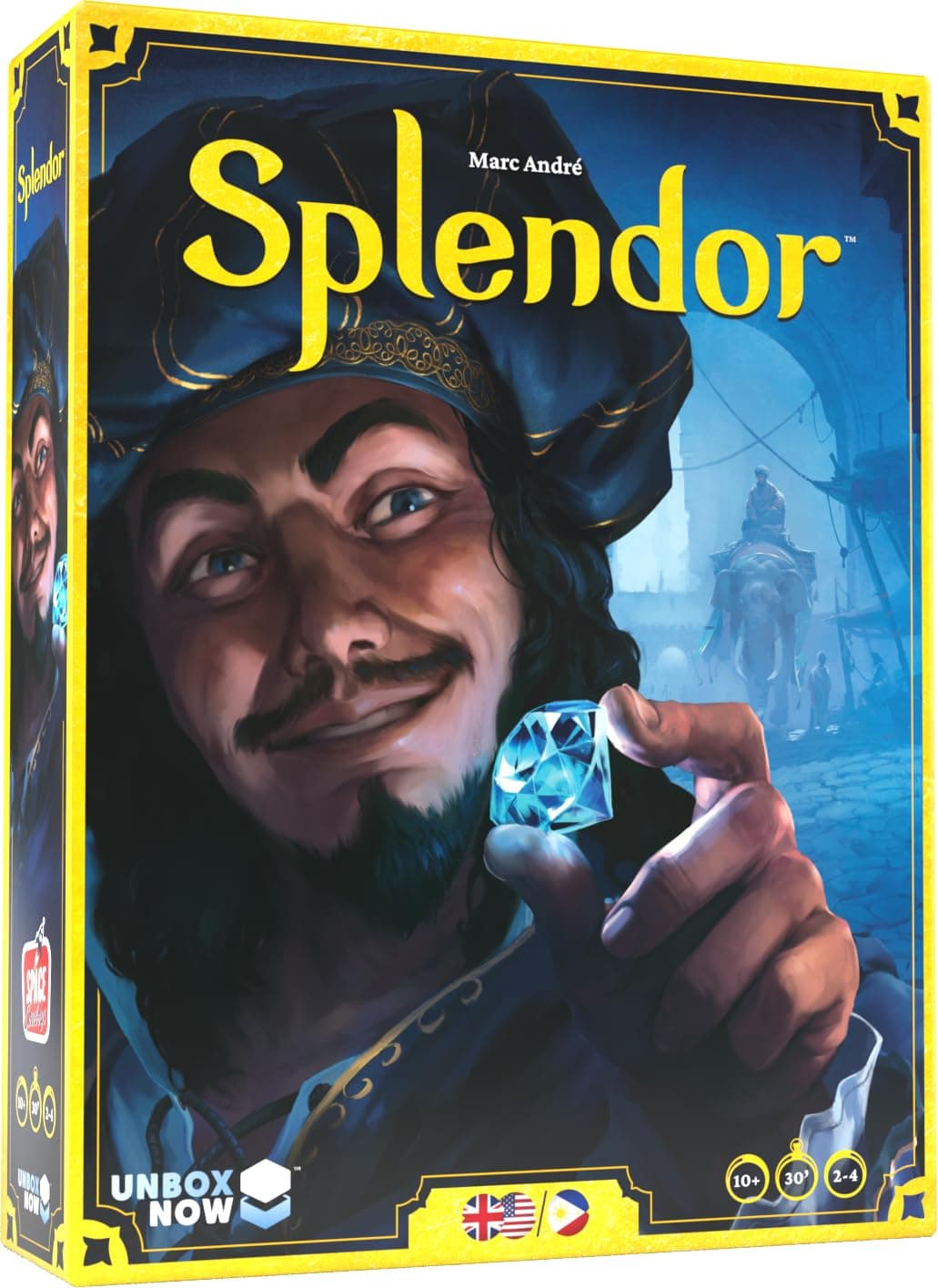 Space Cowboys | Splendor | Board Game | Ages 10+ | For 2 to 4 Players | 30 Minutes Playing Time