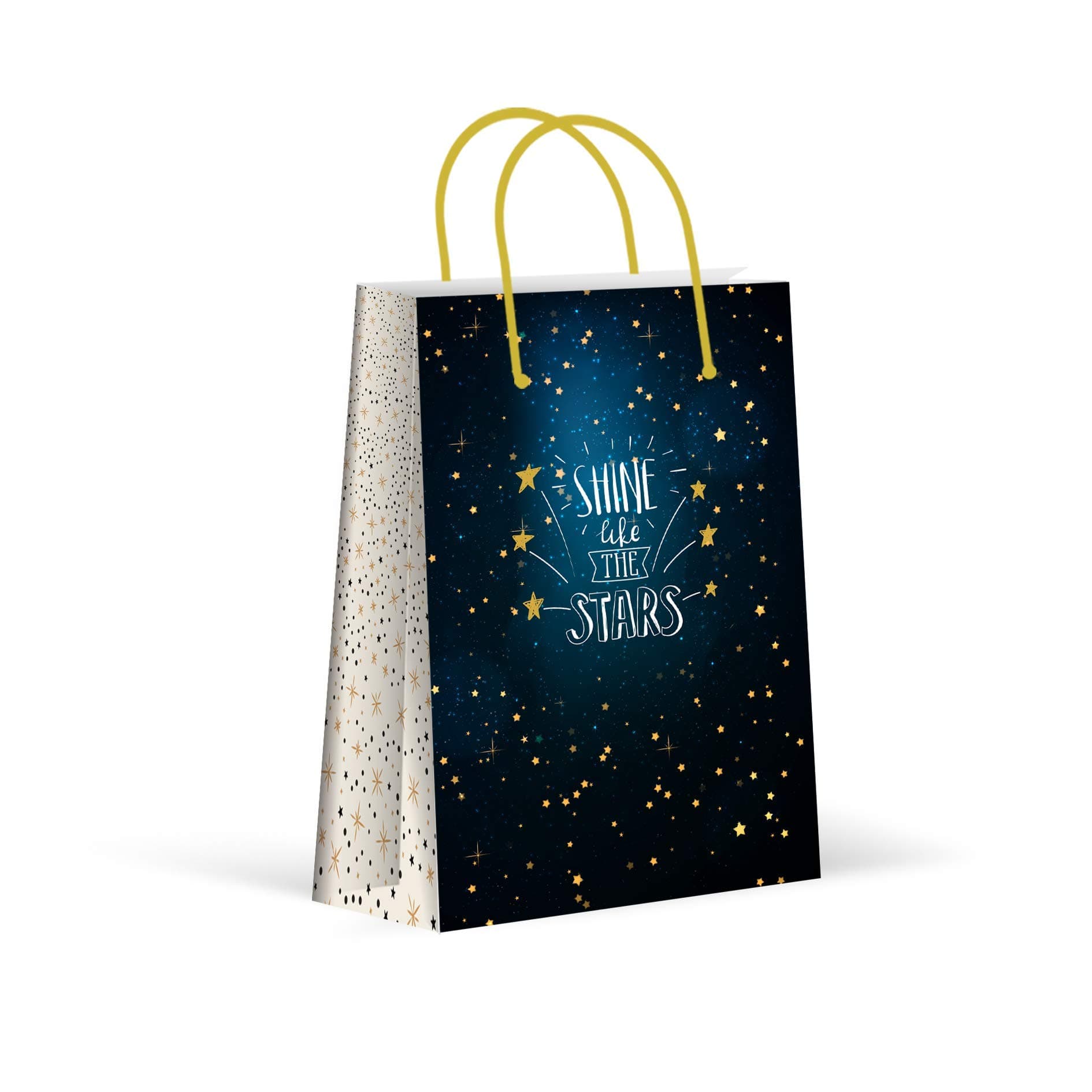 Larzn - Celebrate With An Impression Premium Twinkle Twinkle Little Star Party Bags, Party Favor Bags, New, Treat Bags, Gift Bags, Goody Bags, Party Favors, Party Supplies, Decorations, 12 Pack