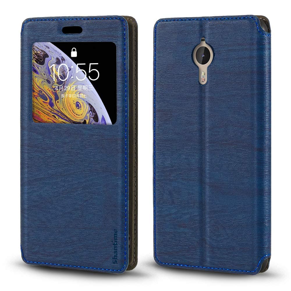 Letv LeEco Le 1 Pro X800 Case, Wood Grain Leather Case with Card Holder and Window, Magnetic Flip Cover for Letv LeEco Le 1 Pro X800