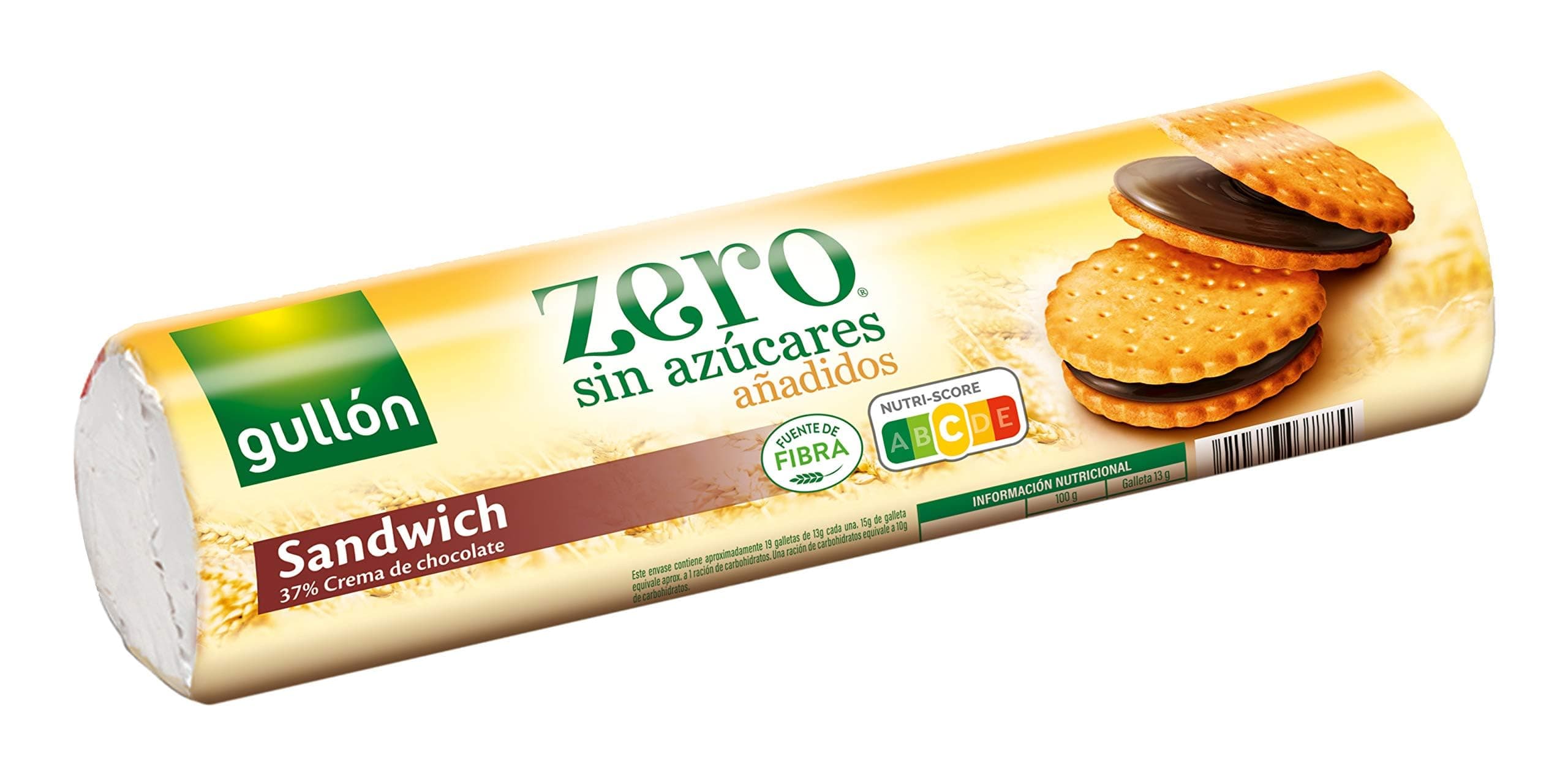 No Sugar Added Sandwich 37% Chocolate Flavoured filling 250g - Delicious, Crispy & Baked to Perfection