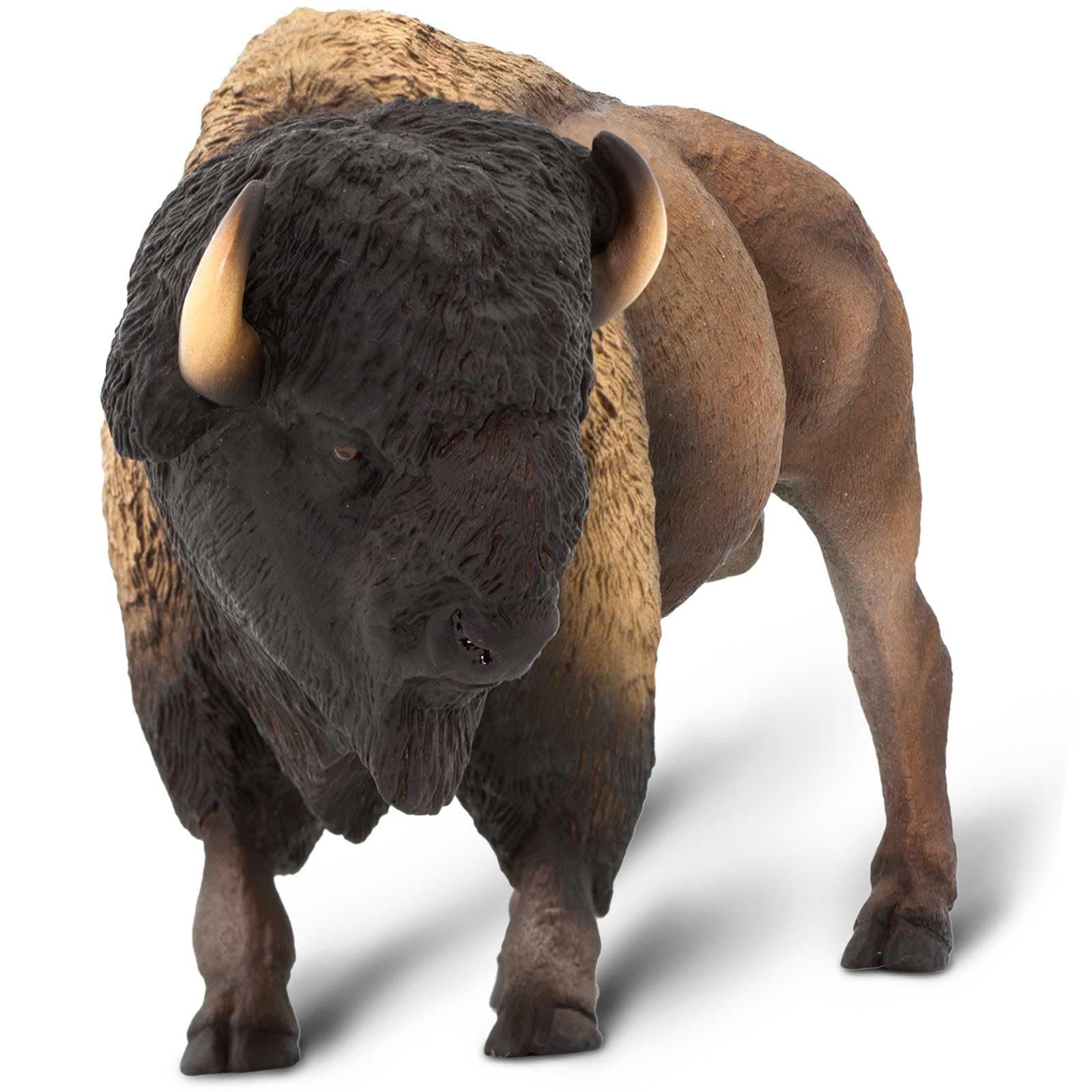 Safari WW Bison Animal Figure - XL Wild Wildlife Collection 100138