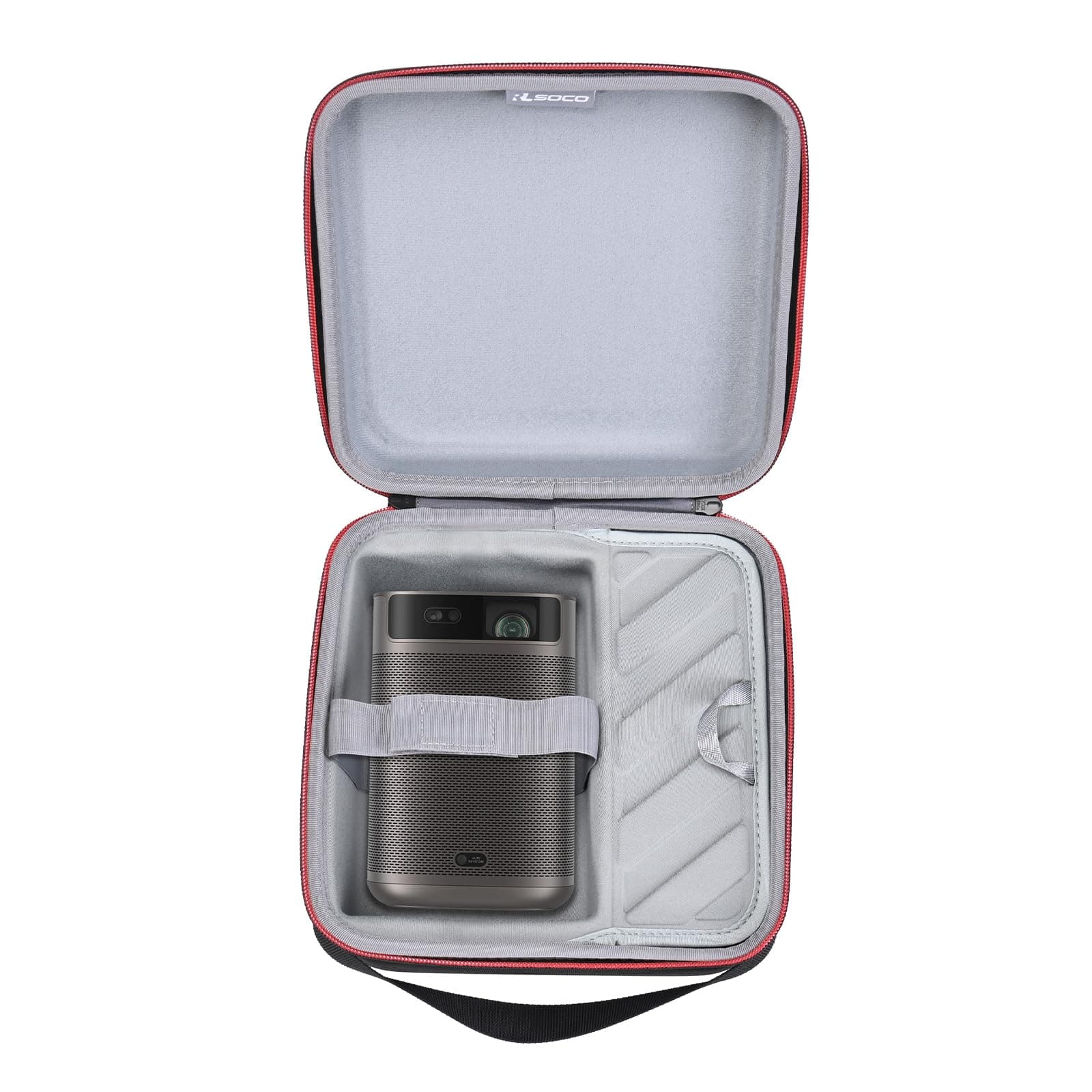 Carrying Case for Samsung The Freestyle 2nd Gen & XGIMI MoGo 2 Pro(New)/MoGo 2 Portable Projector | Compact Design with YKK Zipper & Scratch Protection (Case Only)