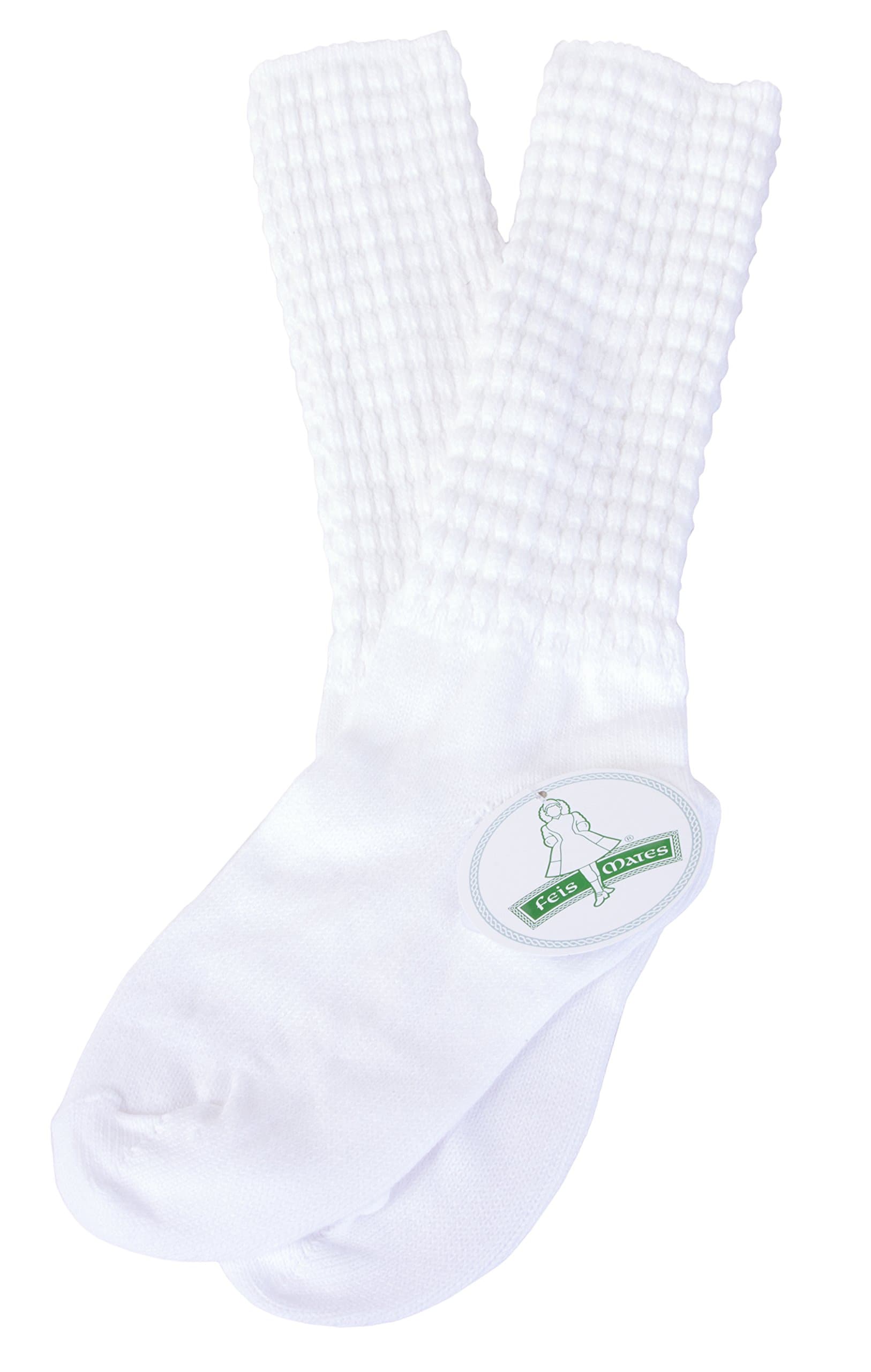 Feis MatesIrish Dance Championship Length Poodle Socks"Stay-Ups" & Regular
