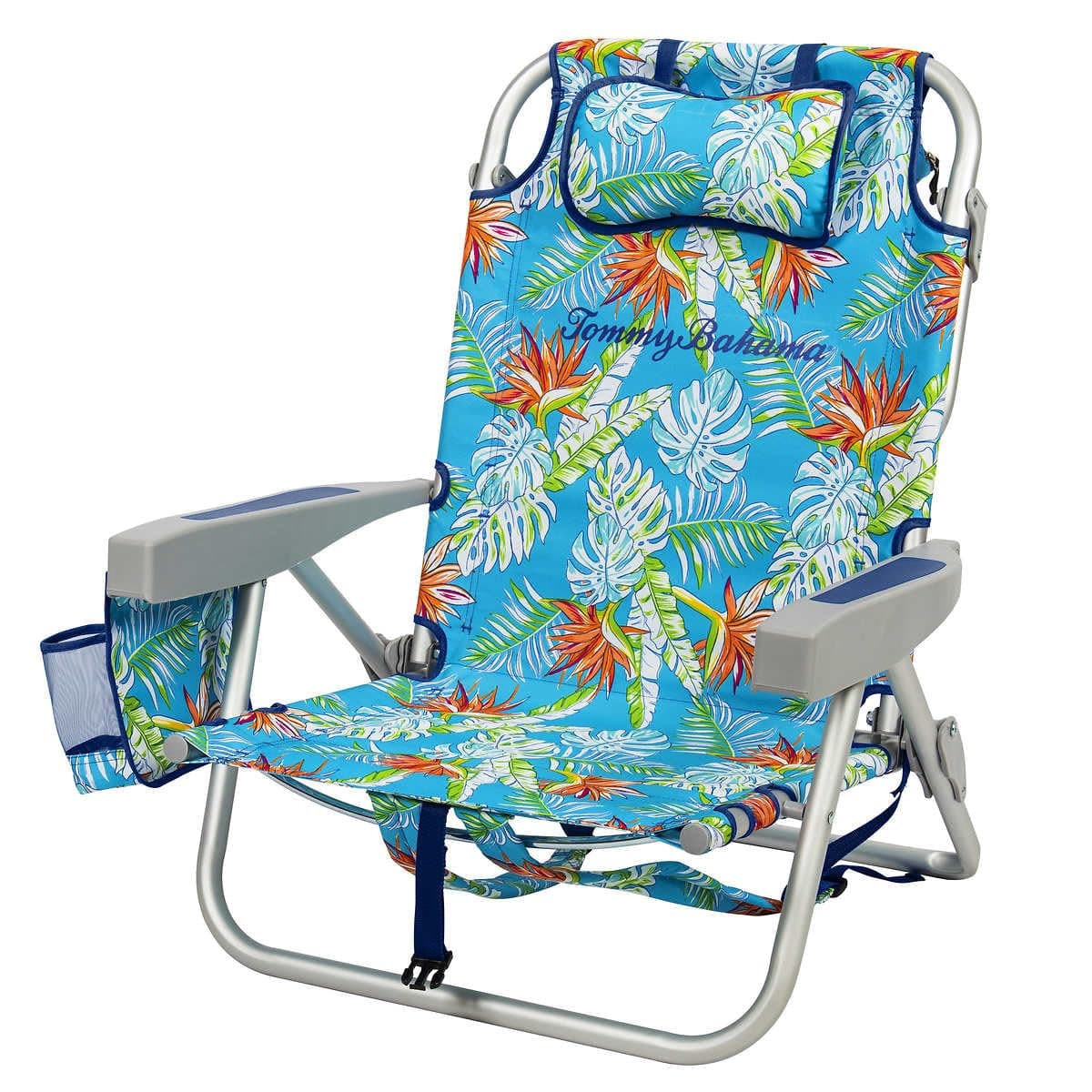 Tommy Bahama5 Position Beach Chair (Floral)