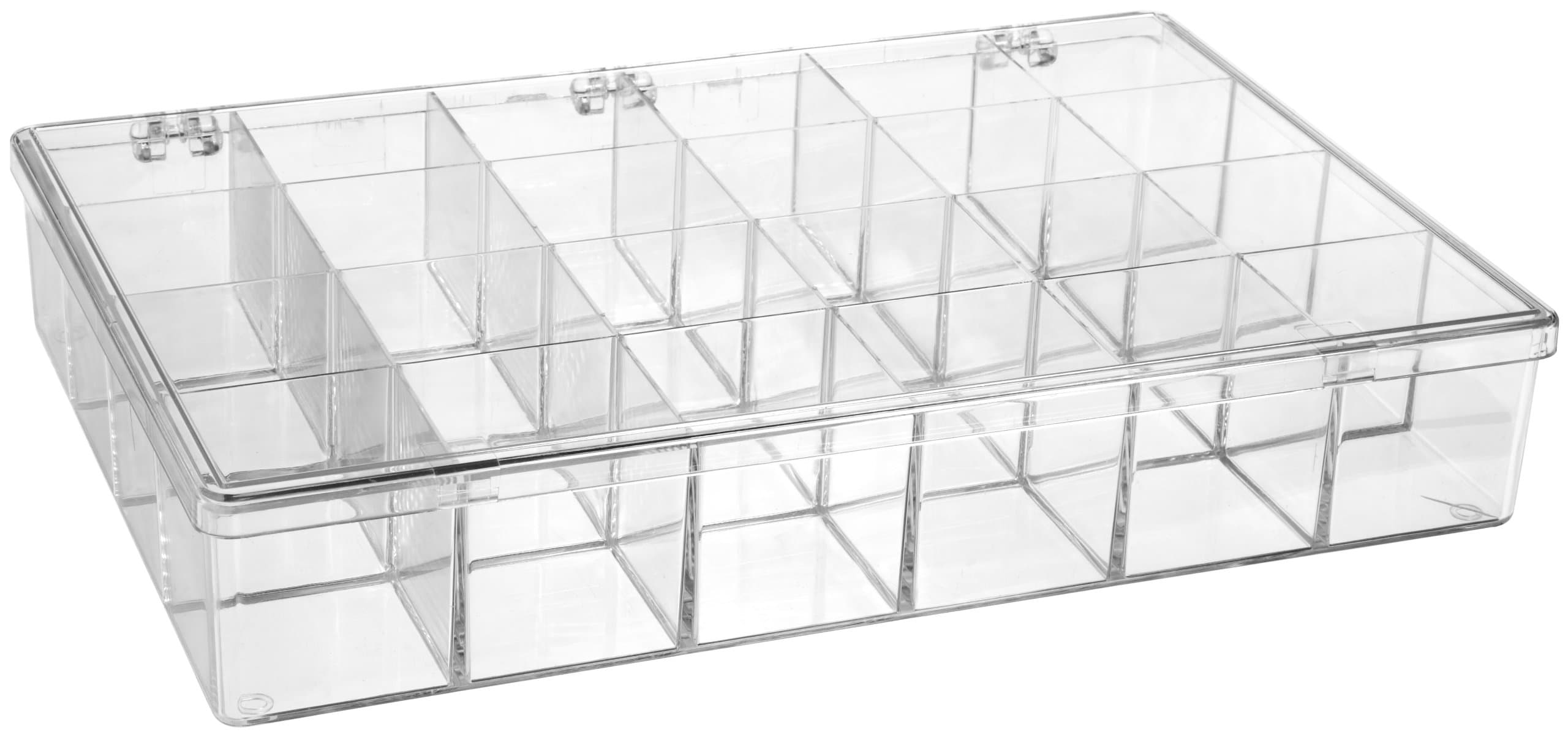 sp scienceware Bel-Art Plastic 24 Compartment Storage Box; 13⅛ x 9 x 2⁵/₁₆ in. (F16614-0000)