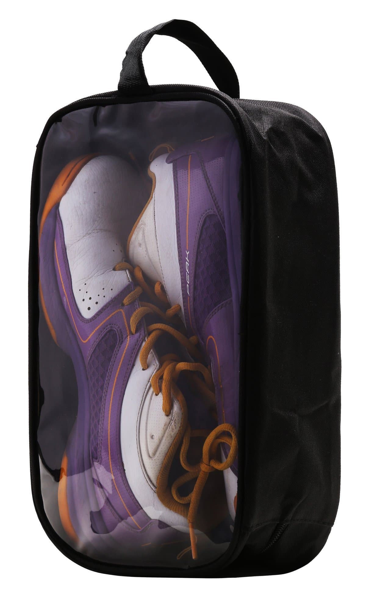 Portable Waterproof Breathable Shoes Bag Organizer Pouch Pocket for Travel Black