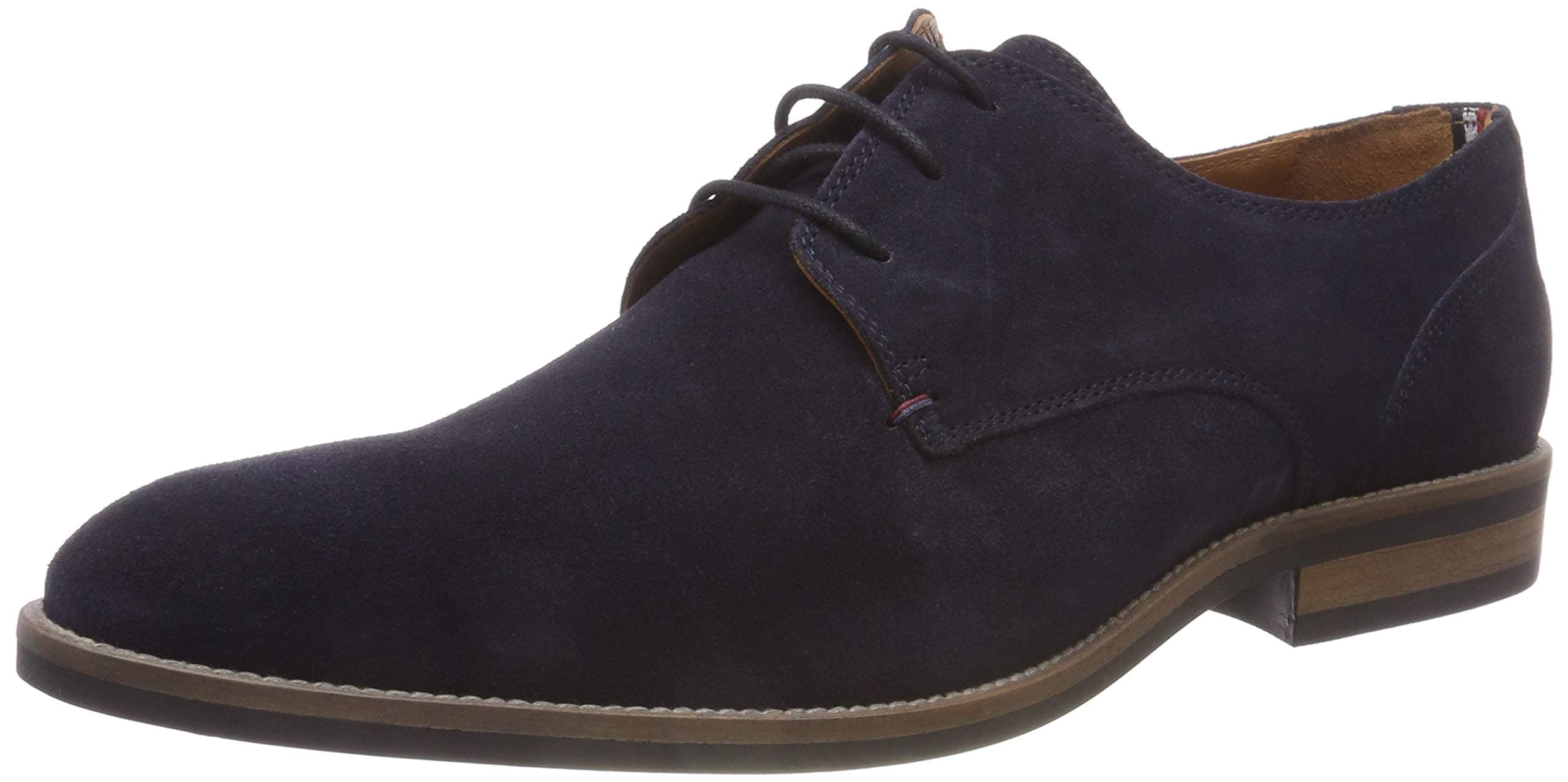 Tommy Hilfiger Men's Essential Suede Lace Up Derby Oxfords