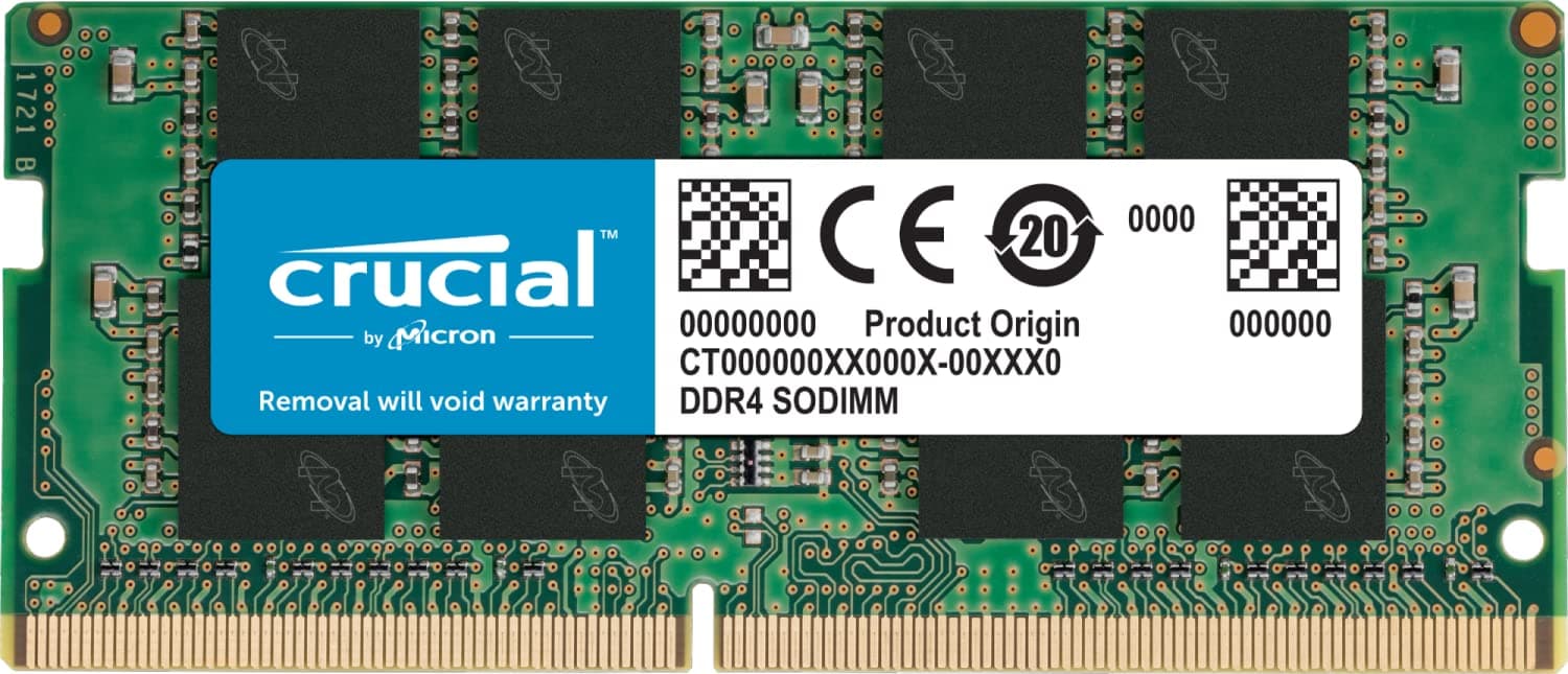 Crucial RAM CT16G4SFD8266 16GB DDR4 2666MHz CL19 Laptop Arbeitsspeicher