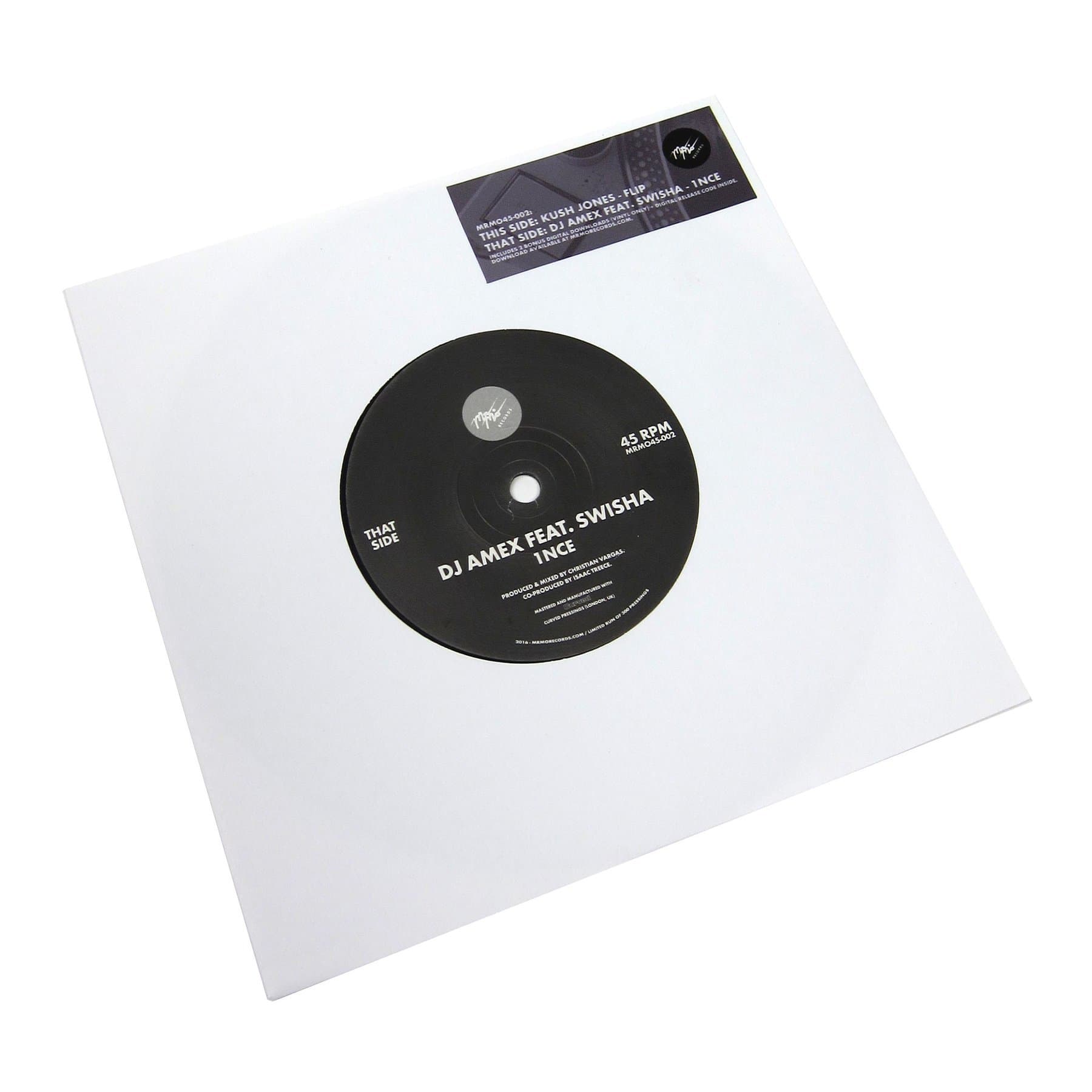 Mr. Mo Records: MRMO45-002 (Kush Jones, DJ Amex, Swisha) Vinyl 7"