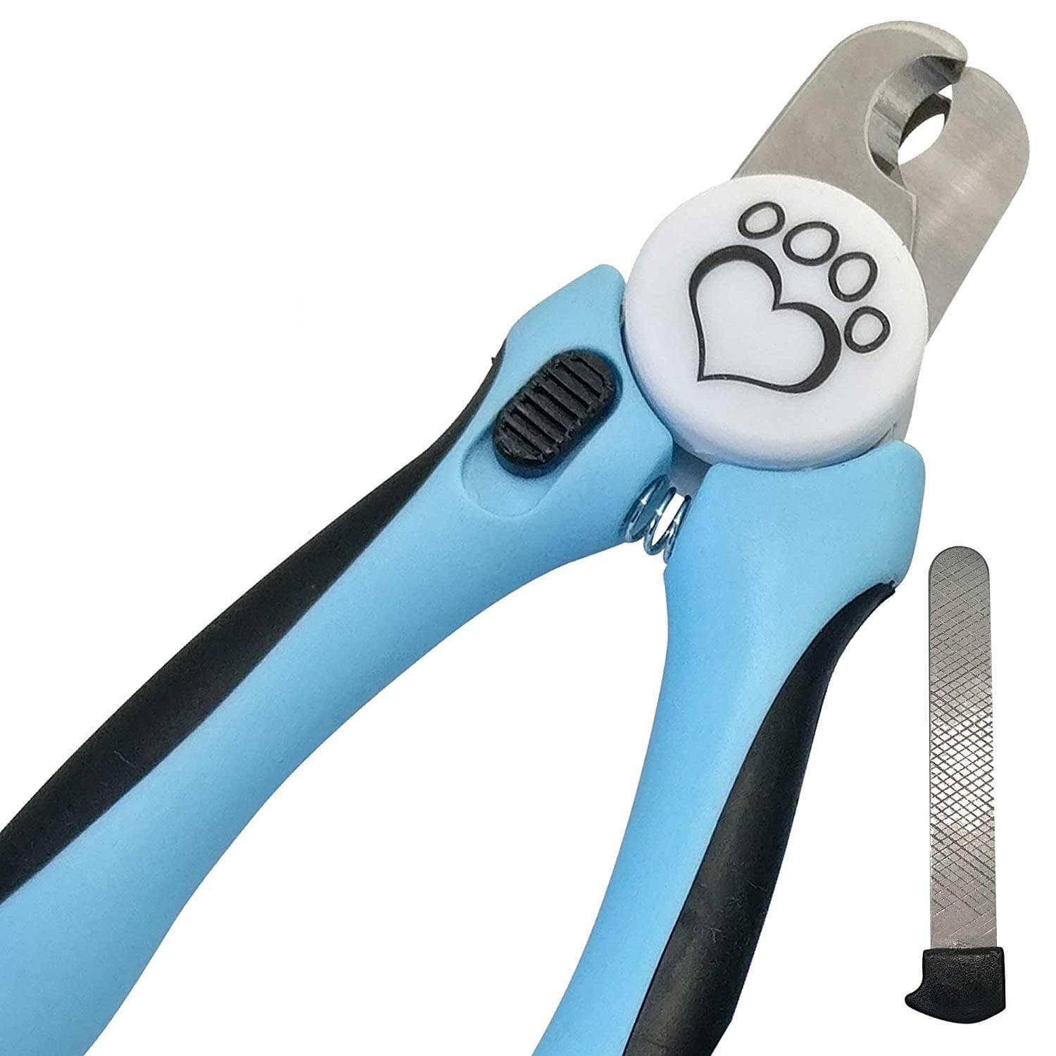 Smarter Paws Professional Dog Nail Clippers Set with FREE E-BOOK, Video guide and Nail File included