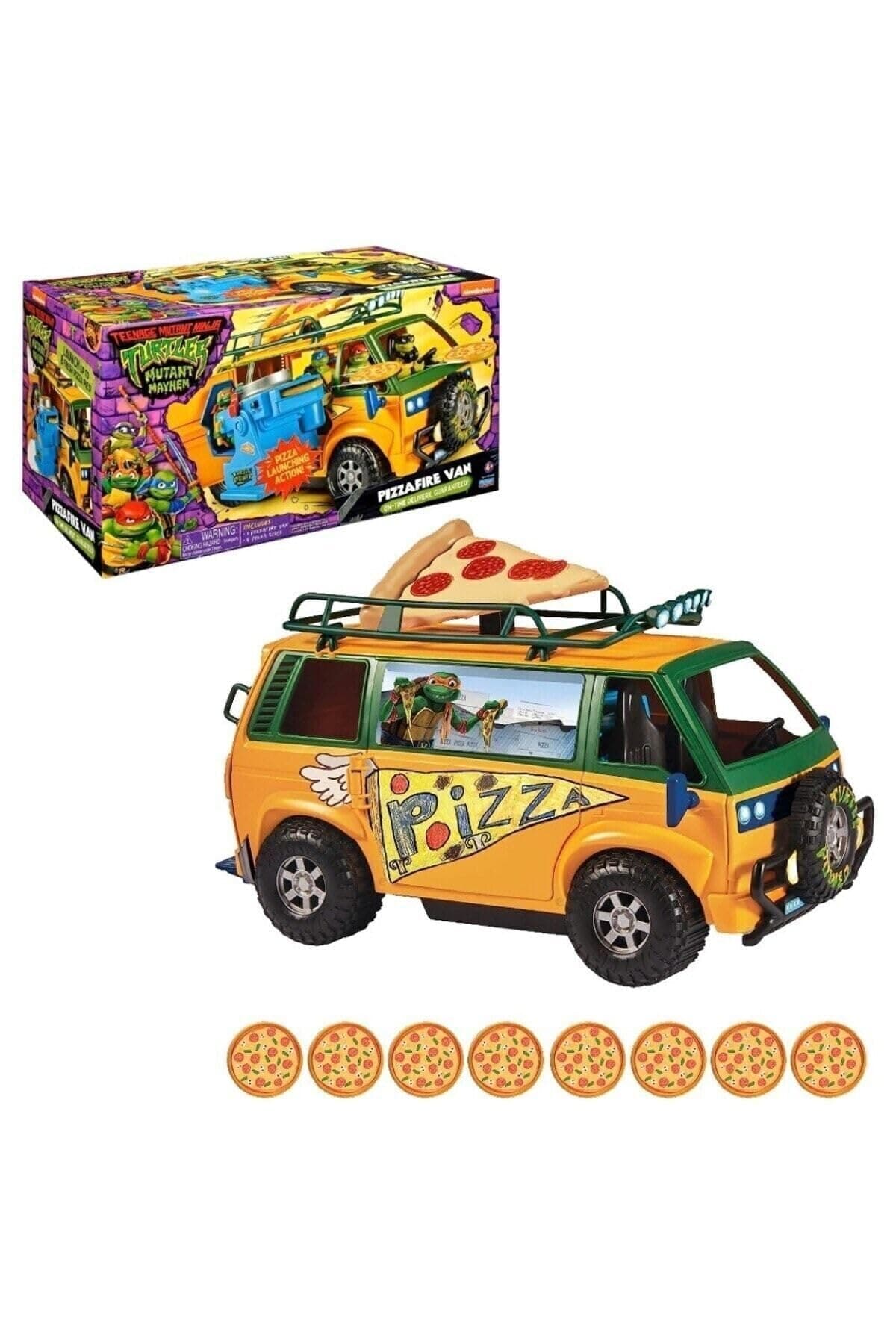 Teenage Mutant Ninja Turtles: Mutant Mayhem Pizza Fire Delivery Van
