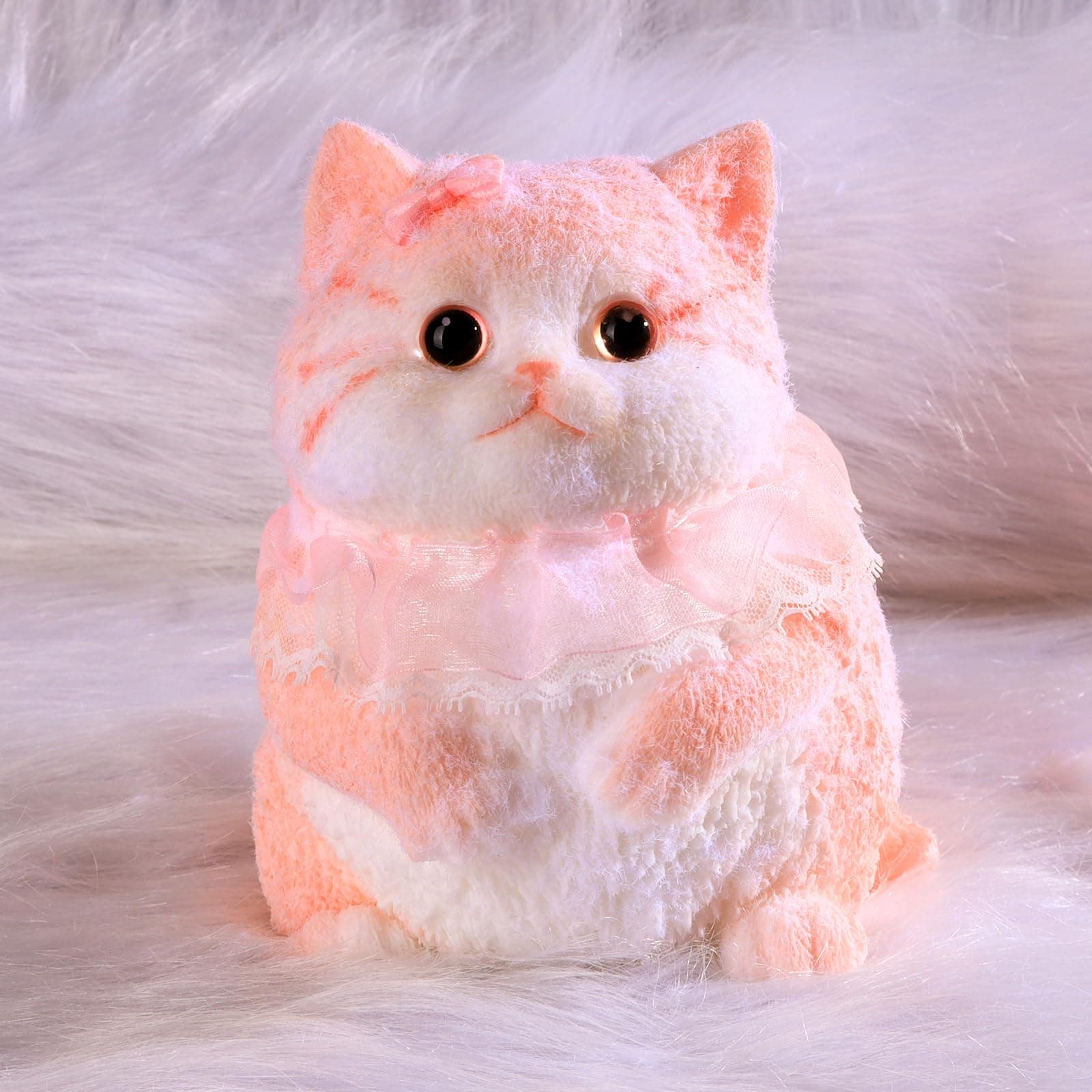 Big Taba Squishy Cat, Handmade Large Cat Taba Toys, Stress Relief, Funny, Cute Soft Cat Squishy Stress Toy Gifts.(Large Pink Cat)