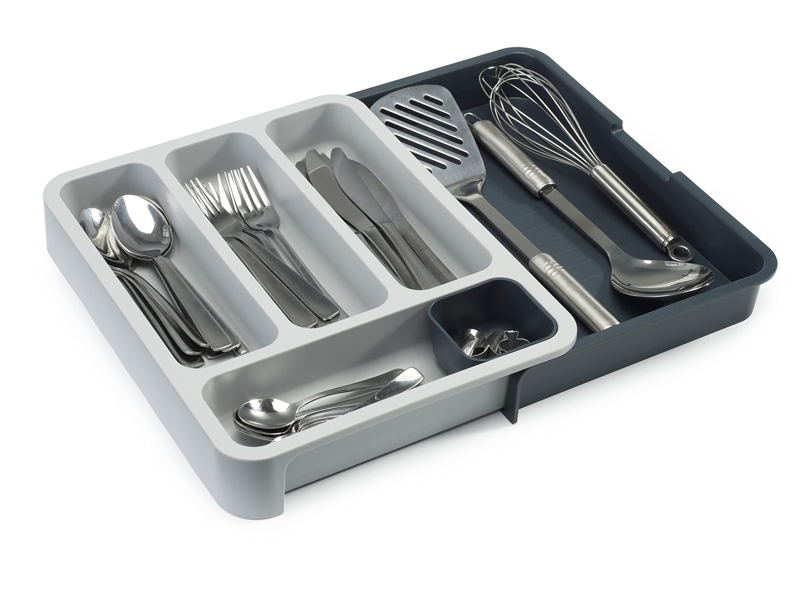 Joseph Joseph Drawerstore Expandable Cutlery Tray Dark Gray 1 EA 85042