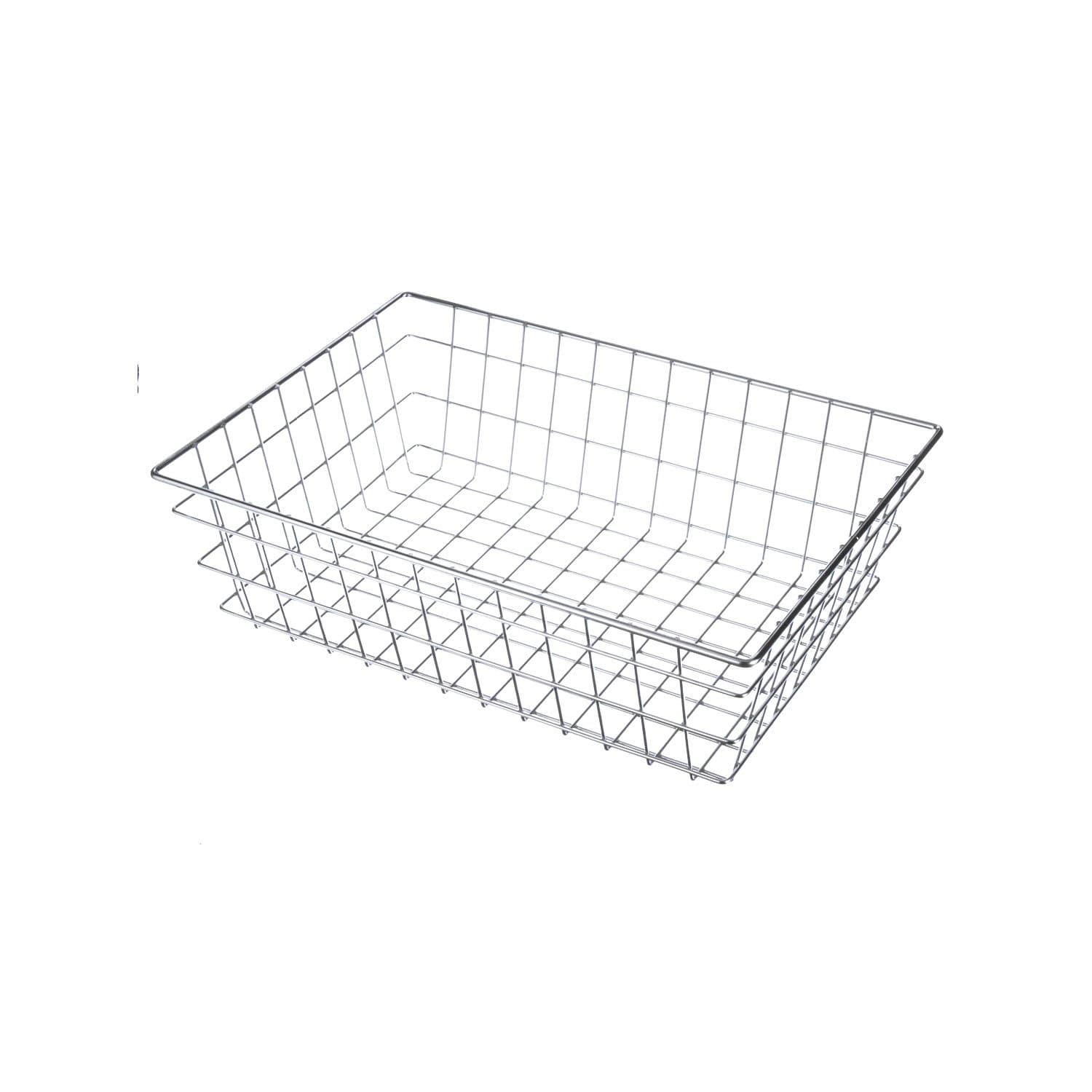 Marlin Steel Chrome Plated Nesting Basket (13.75"L x 19.75"W x 6"H)